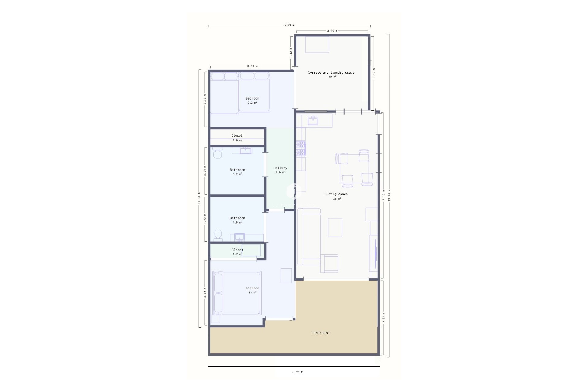 Aus zweiter Hand - Wohnung -
Orihuela Costa - Costa Blanca