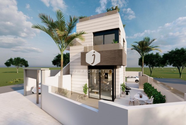 Bungalow - Neue Gebäude - Pilar de la Horadada -
                pueblo