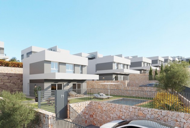 Chalet - Nieuwbouw Woningen - Finestrat -
                Balcón de finestrat