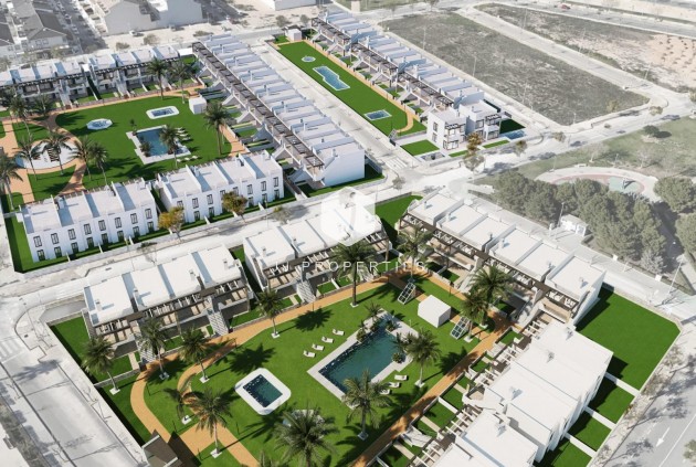 Chalet - Nieuwbouw Woningen - Pilar de la Horadada -
                pueblo