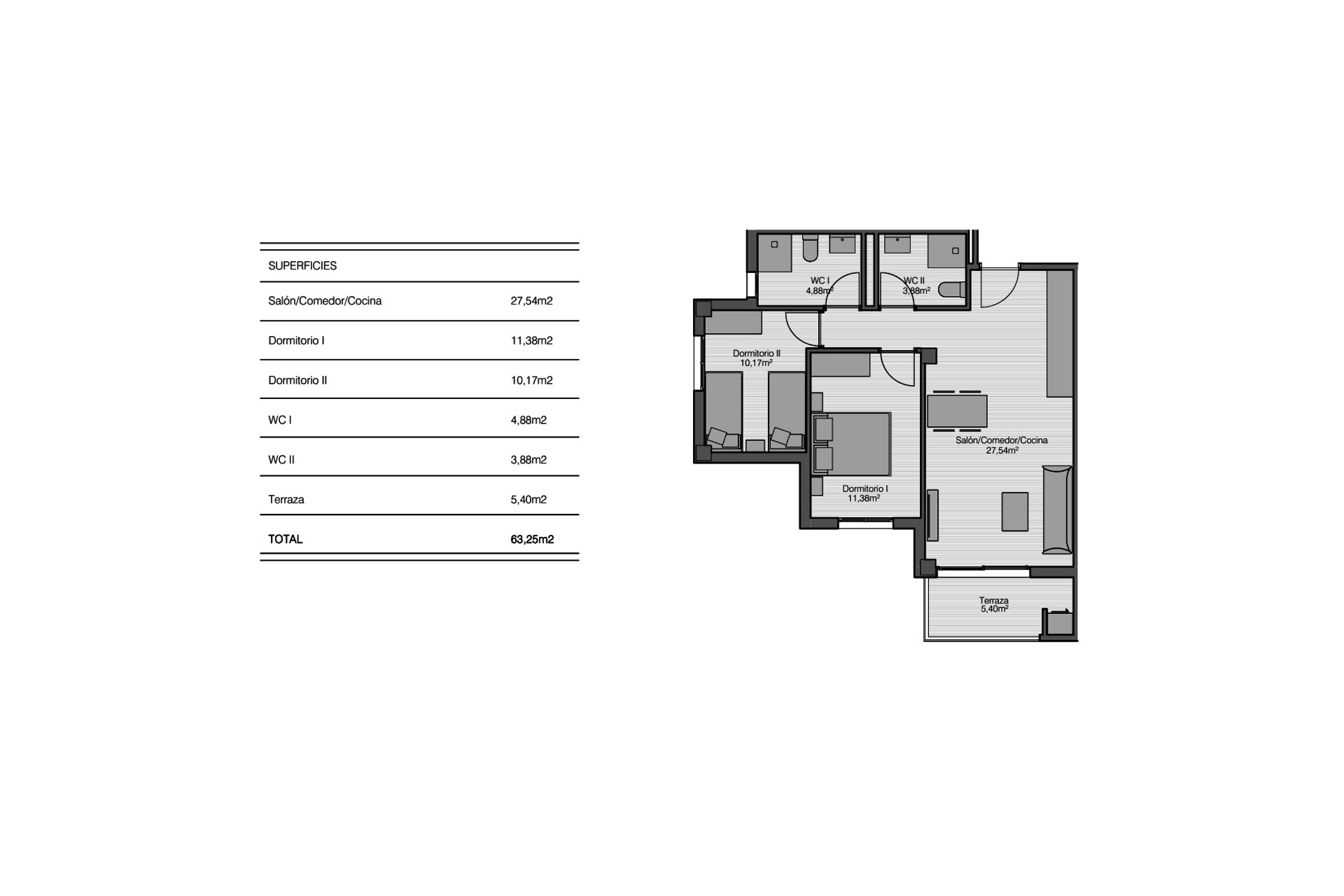 D'occasion - Appartement -
San Miguel de Salinas - Inland
