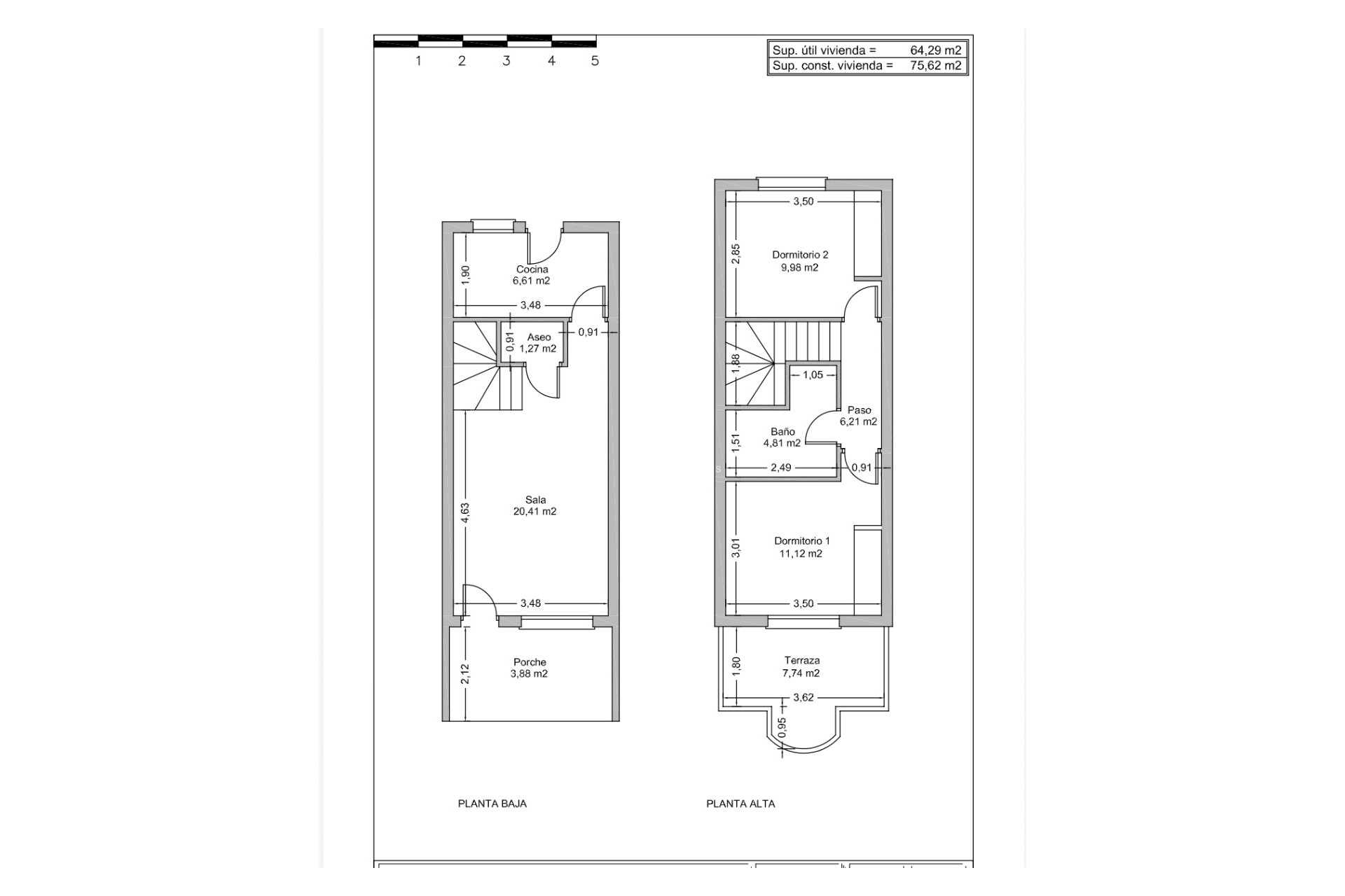 D'occasion - Chalet -
Rojales - Inland