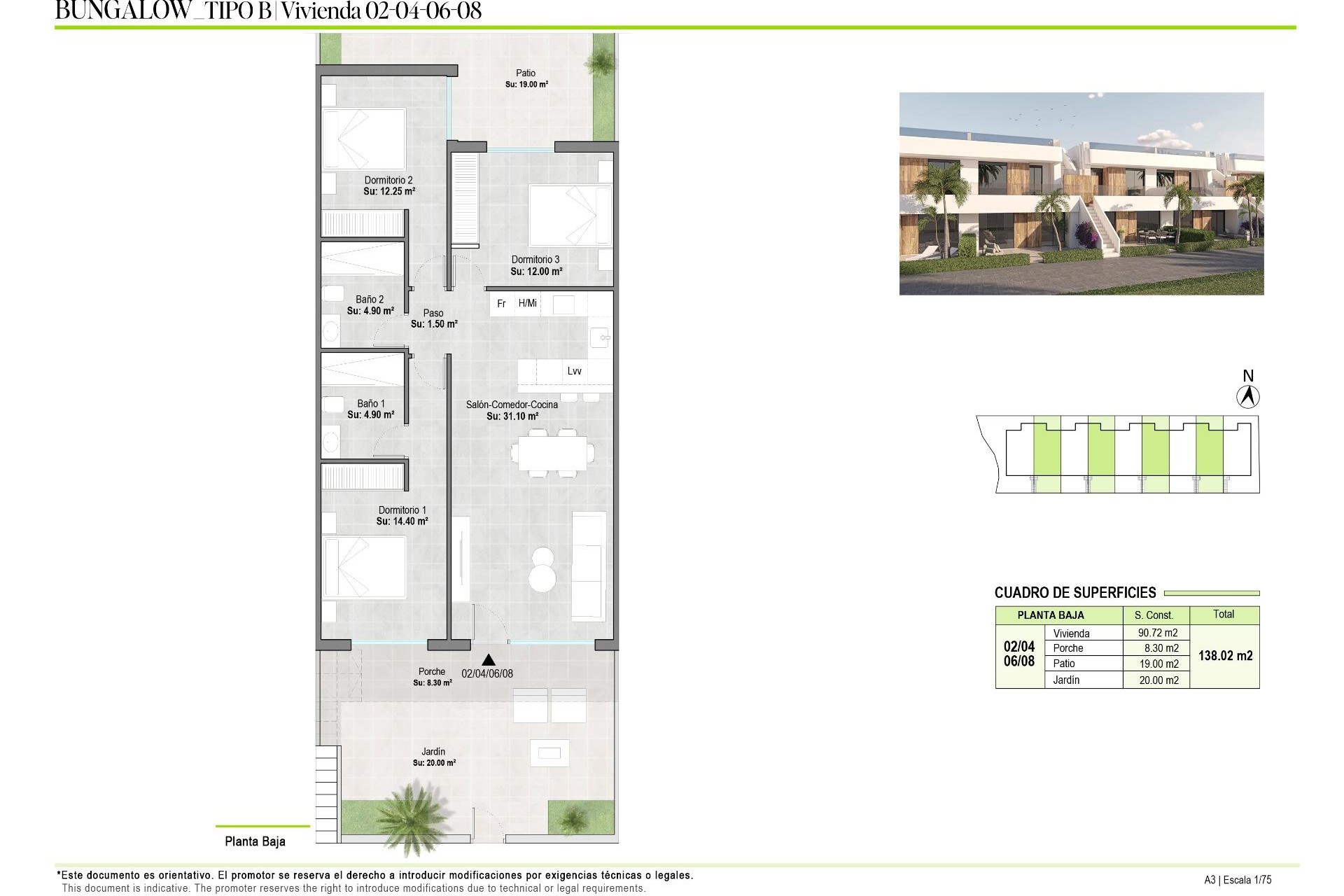 Neue Gebäude - Bungalow -
Alhama De Murcia - Condado De Alhama