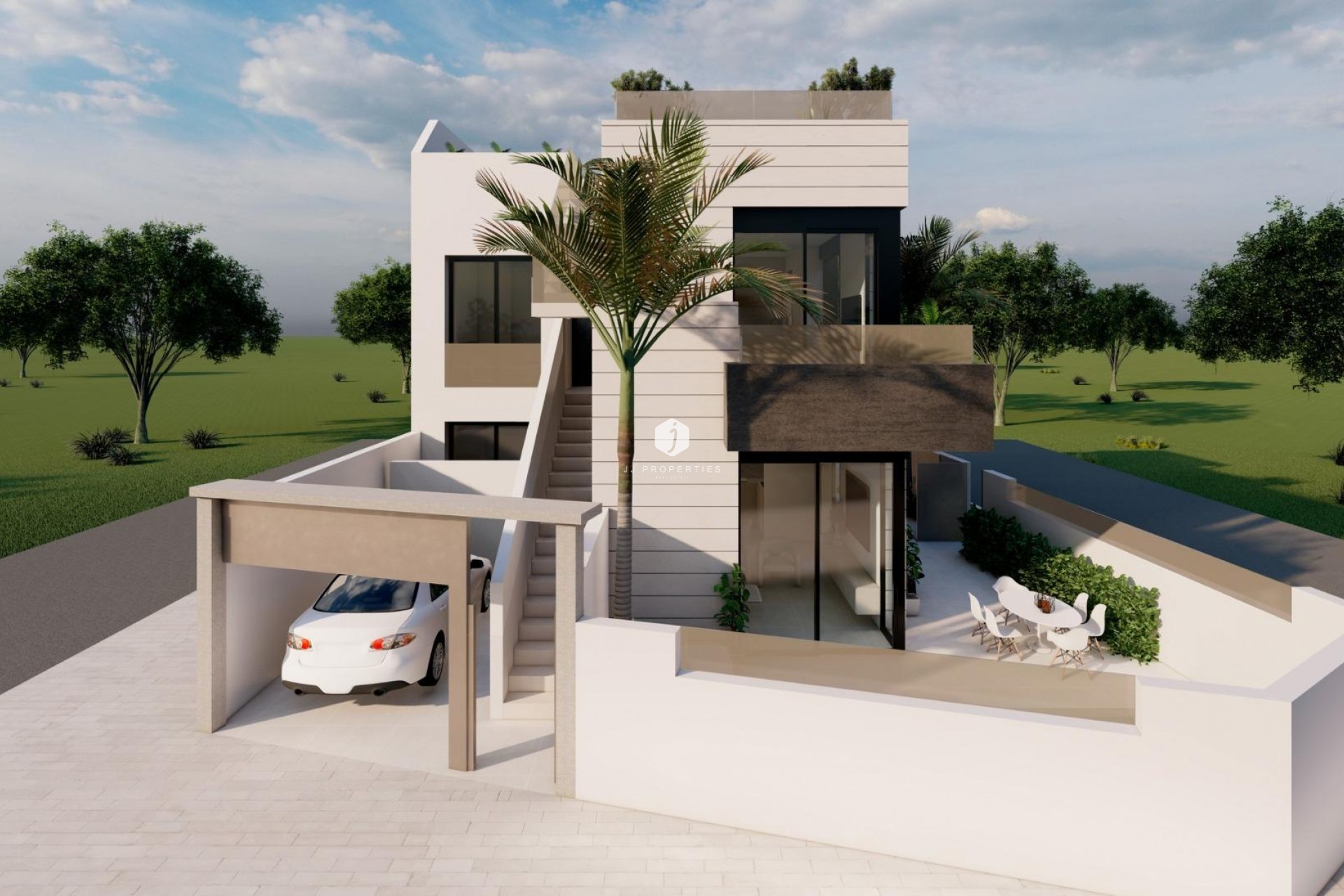 Neue Gebäude - Bungalow -
Pilar de la Horadada - pueblo