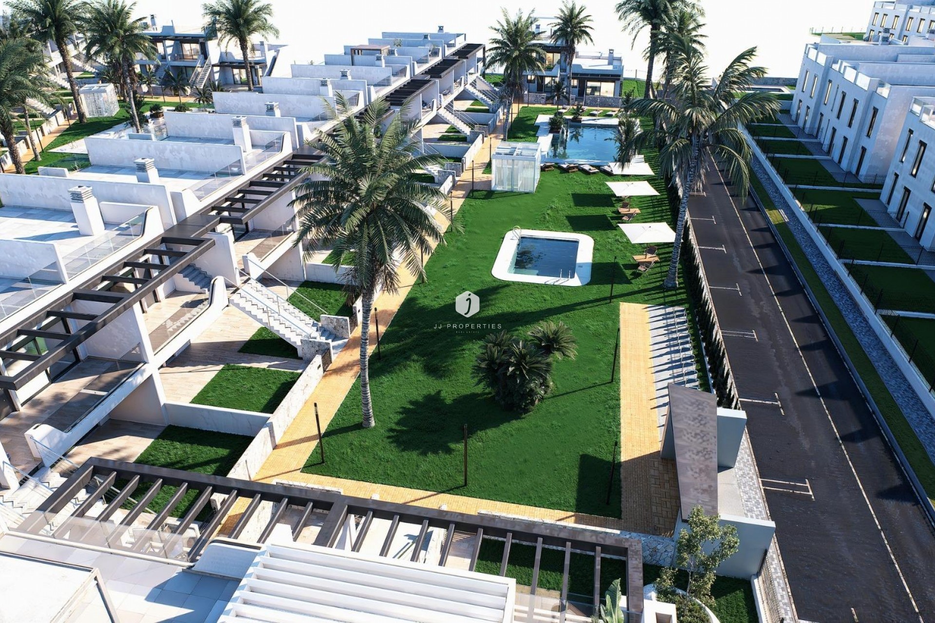 Neue Gebäude - Bungalow -
Pilar de la Horadada - pueblo