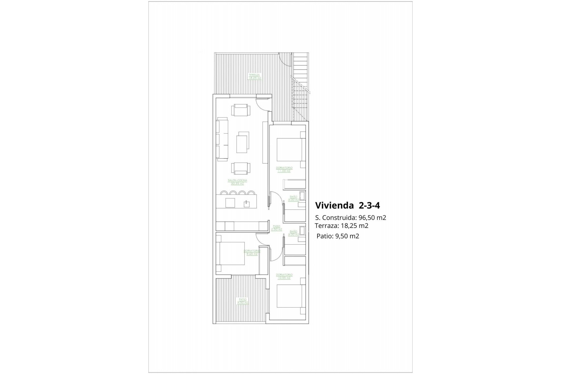 Neue Gebäude - Bungalow -
San Pedro del Pinatar - Los Antolinos