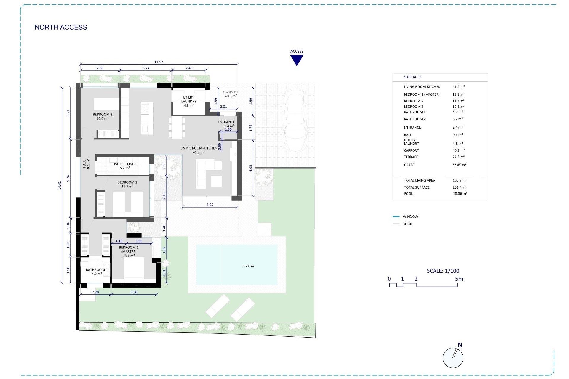 Neue Gebäude - Chalet -
Banos y Mendigo - Altaona Golf And Country Village