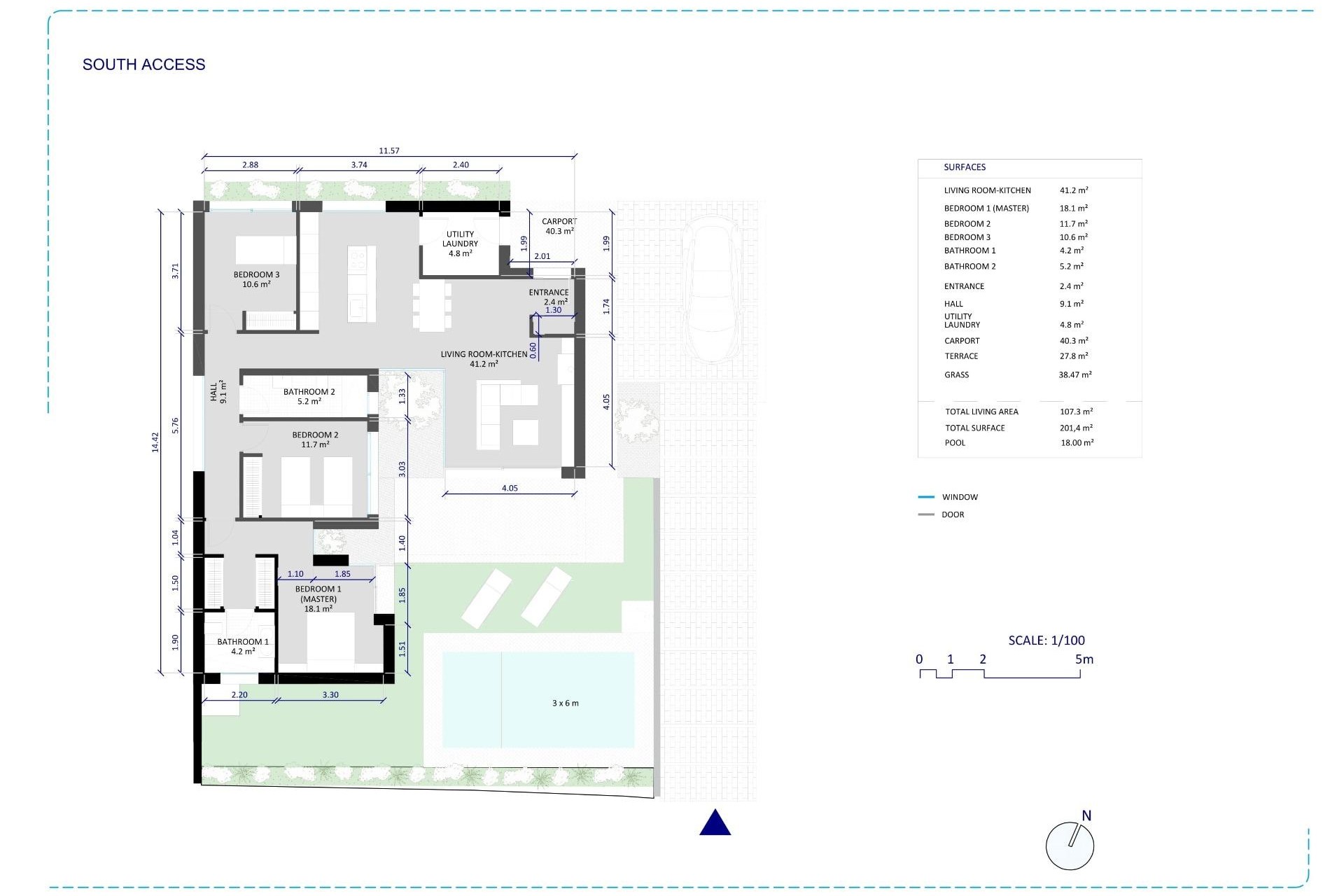 Neue Gebäude - Chalet -
Banos y Mendigo - Altaona Golf And Country Village