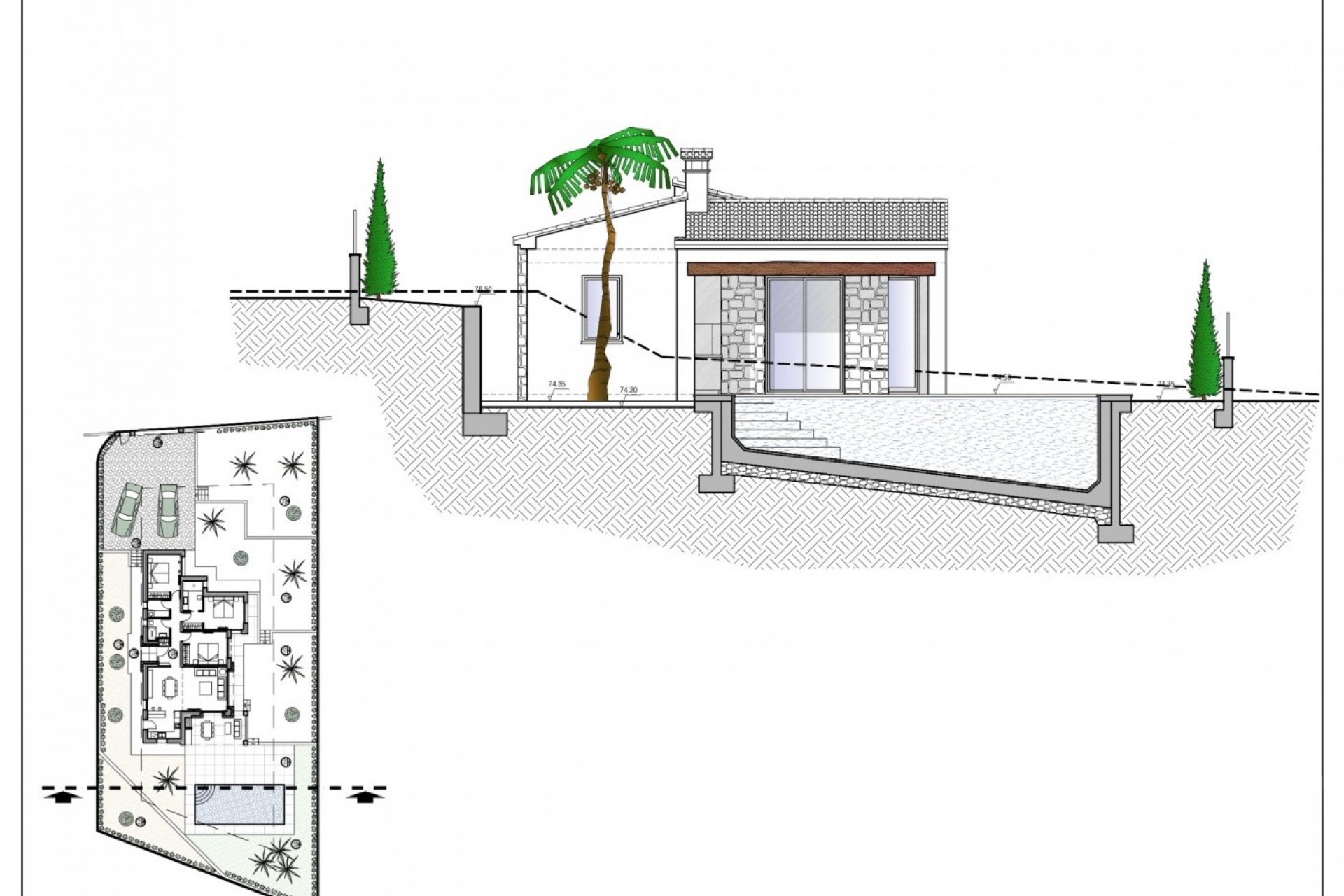 Neue Gebäude - Chalet -
Benissa - Fanadix