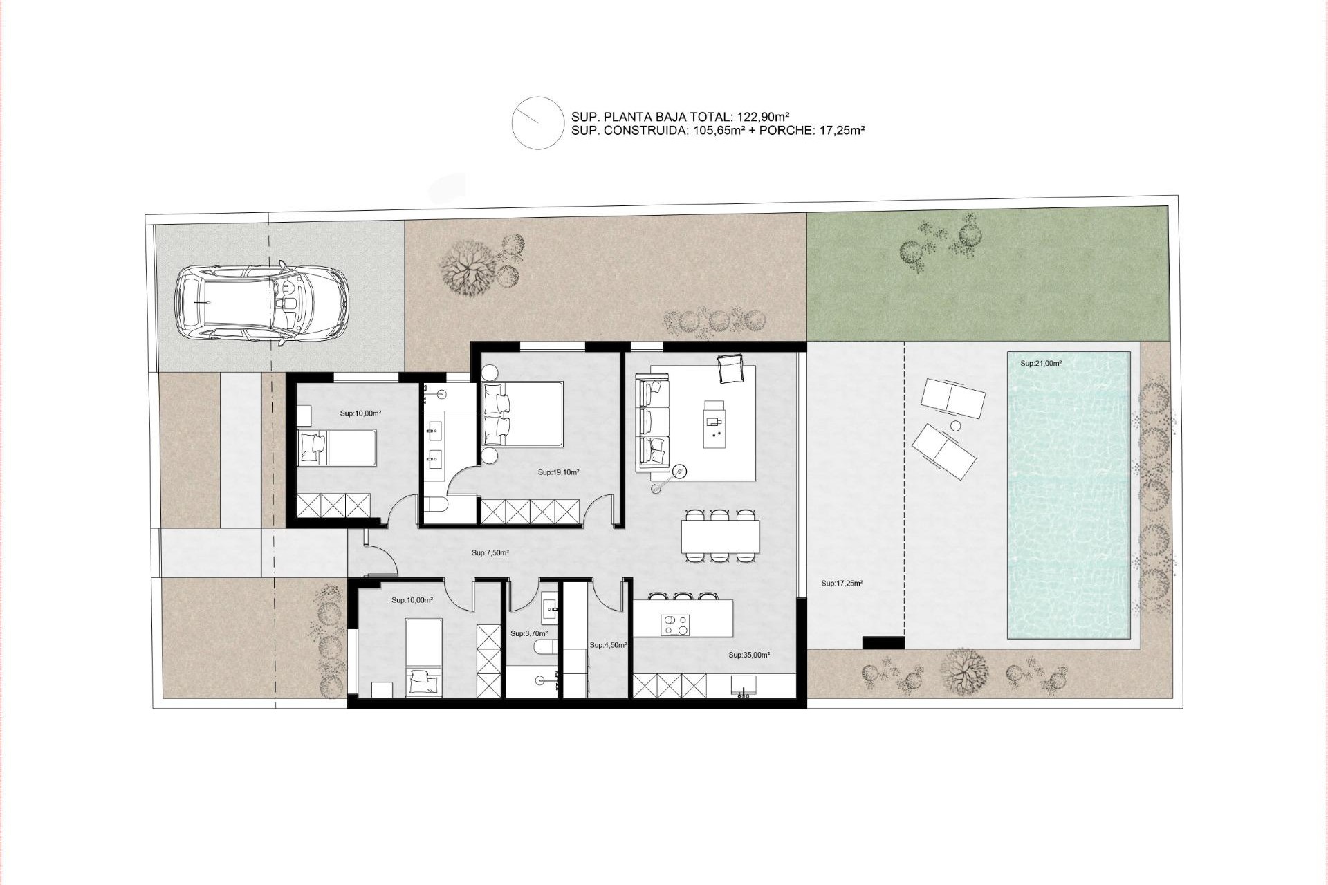 Neue Gebäude - Chalet -
Molina De Segura - Urb. La Quinta