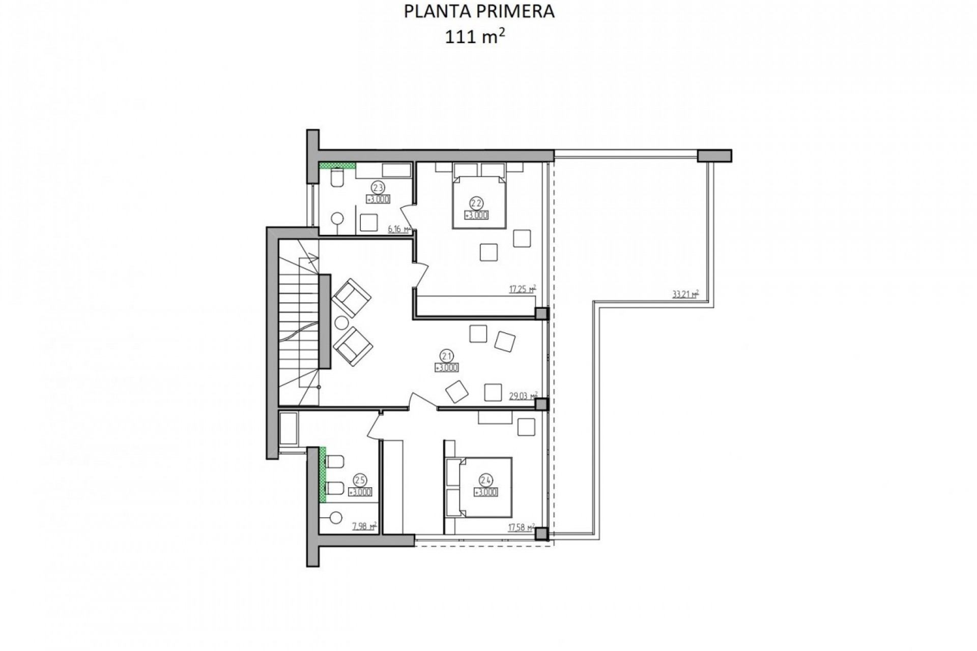 Neue Gebäude - Chalet -
Orihuela Costa - La Zenia