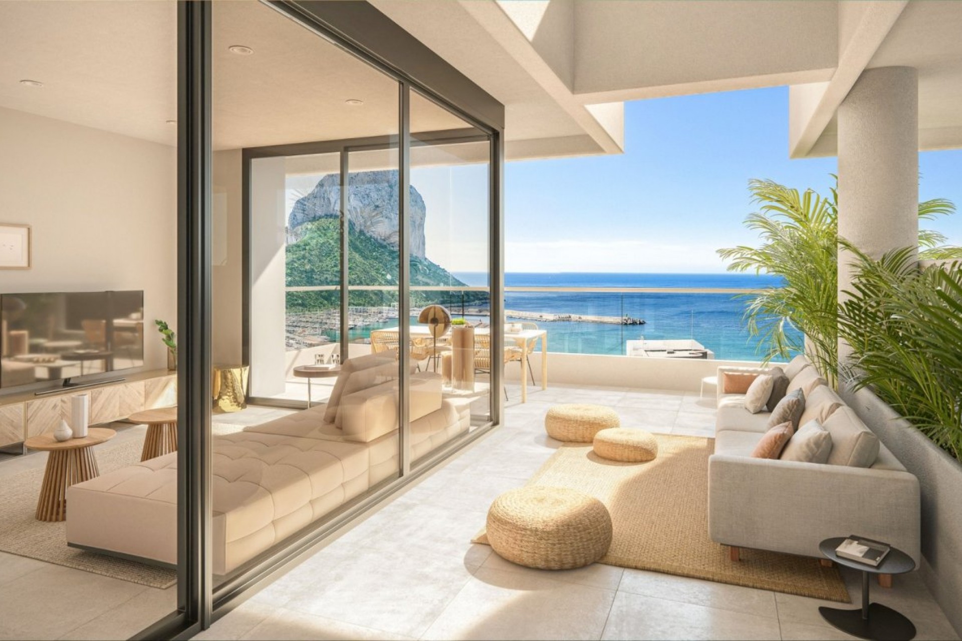 Neue Gebäude - Penthouse -
Calpe - Puerto