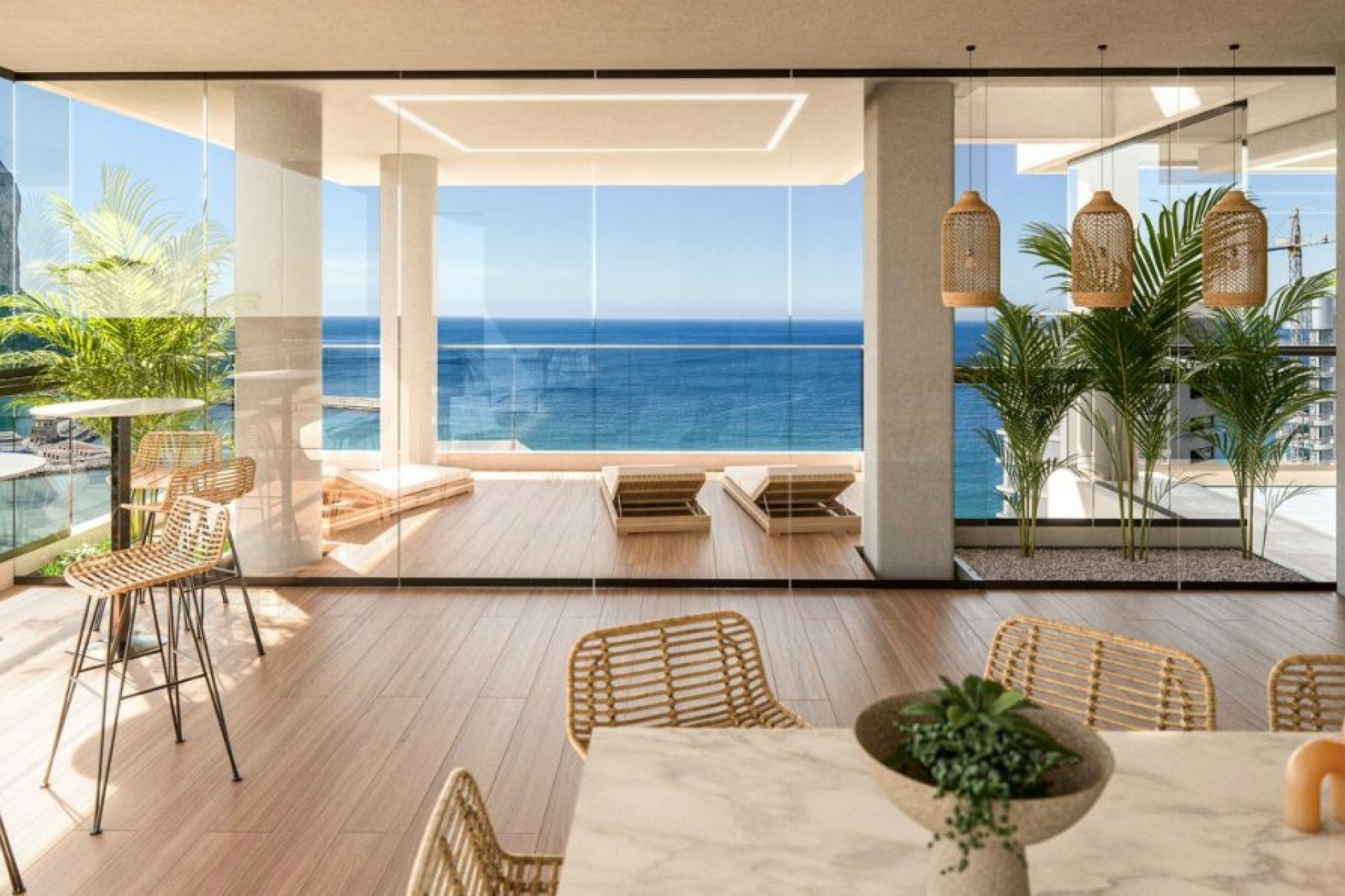 Neue Gebäude - Penthouse -
Calpe - Puerto