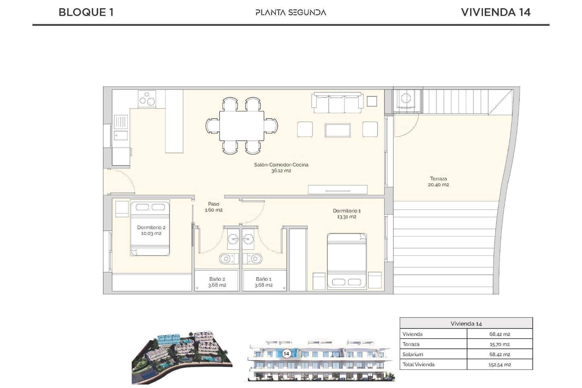 Neue Gebäude - Penthouse -
Finestrat - Golf piug campana