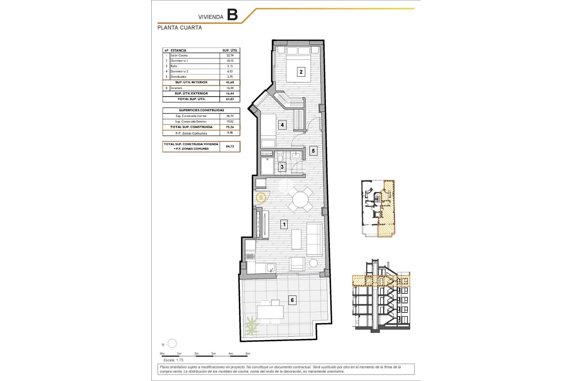 Neue Gebäude - Penthouse -
Guardamar del Segura - Centro