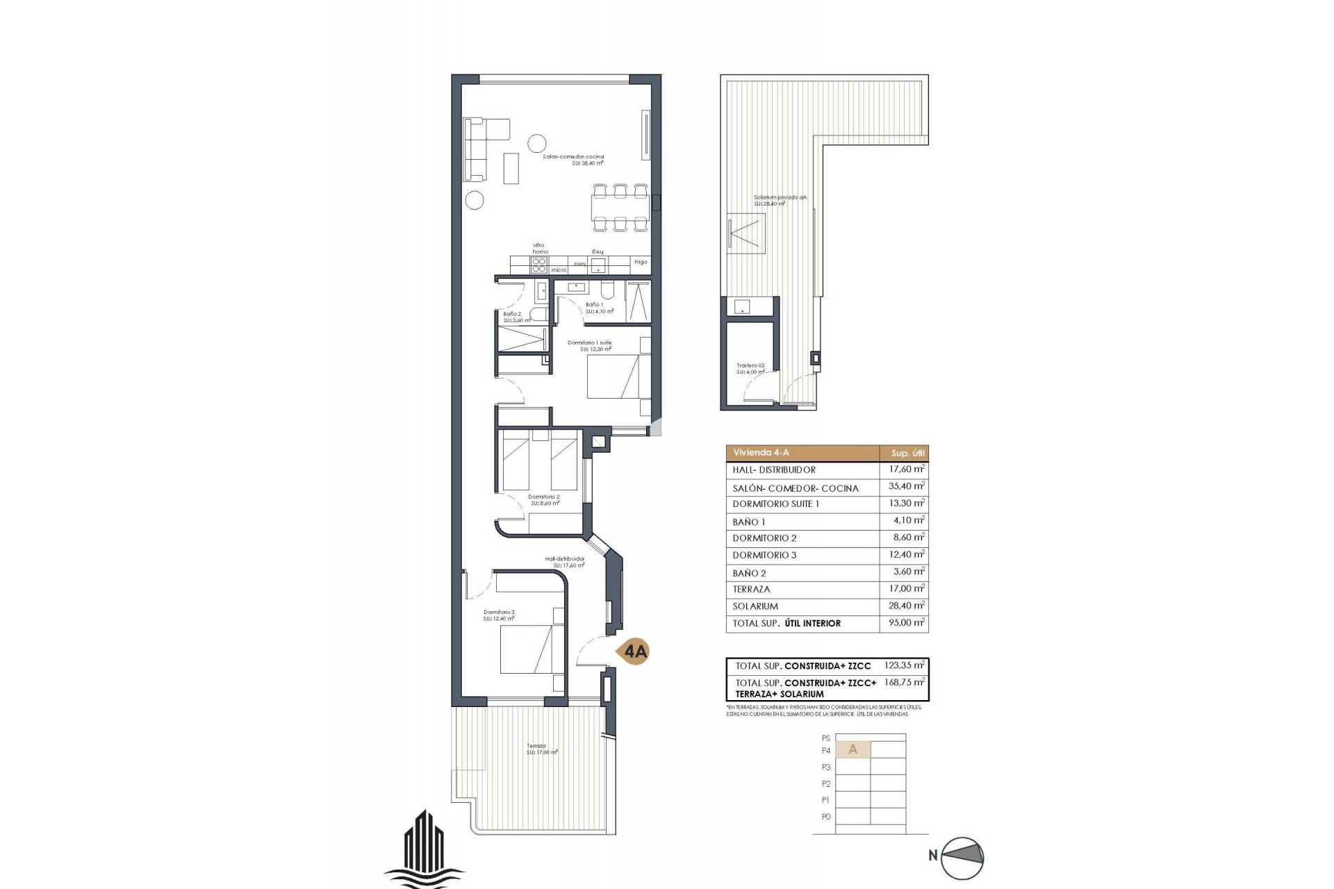 Neue Gebäude - Penthouse -
Guardamar del Segura - Pueblo
