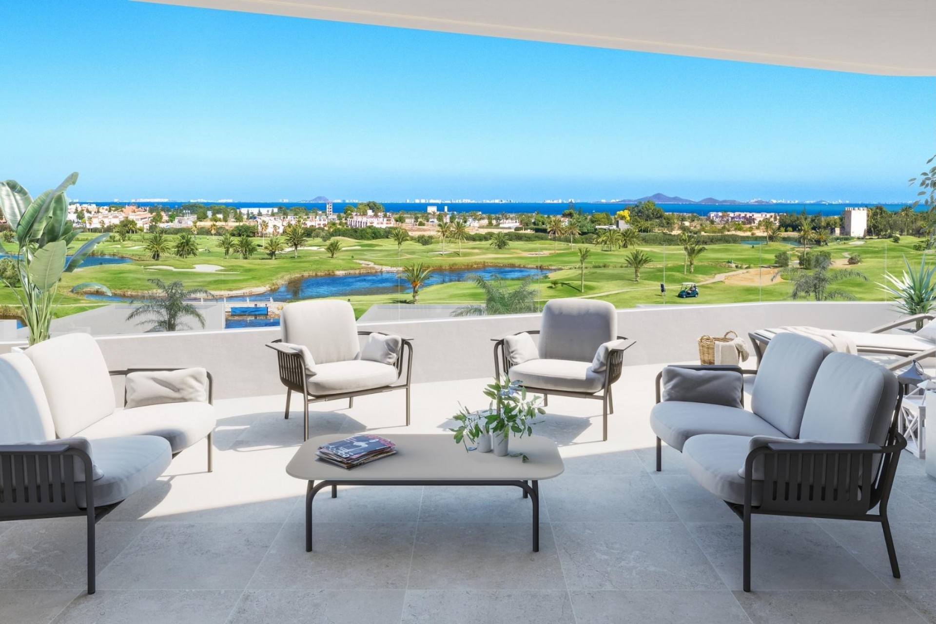 Neue Gebäude - Penthouse -
Los Alcazares - Serena Golf