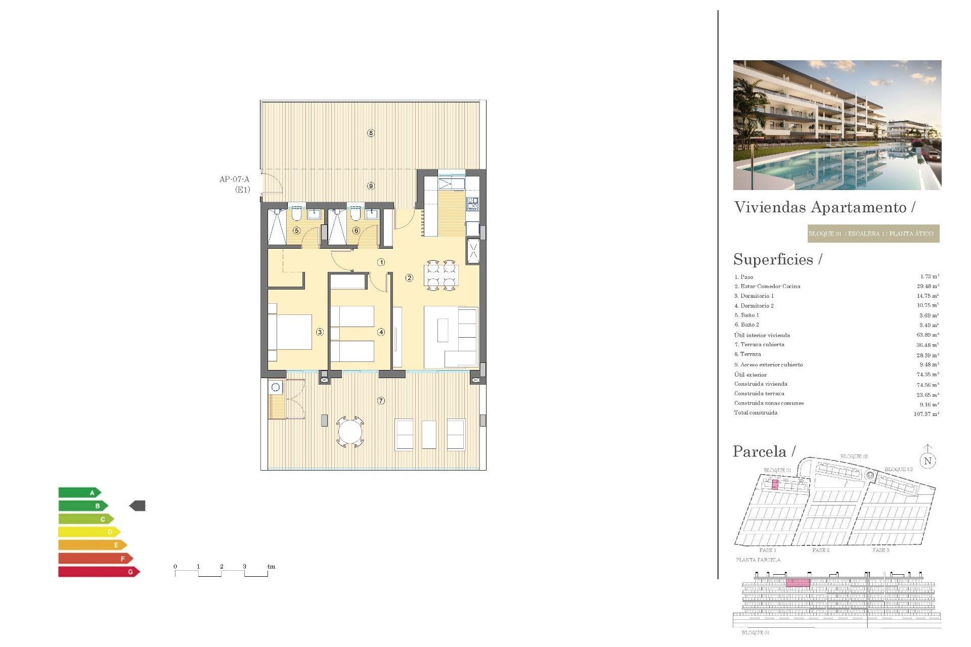 Neue Gebäude - Penthouse -
Mutxamel - Bonalba-cotoveta