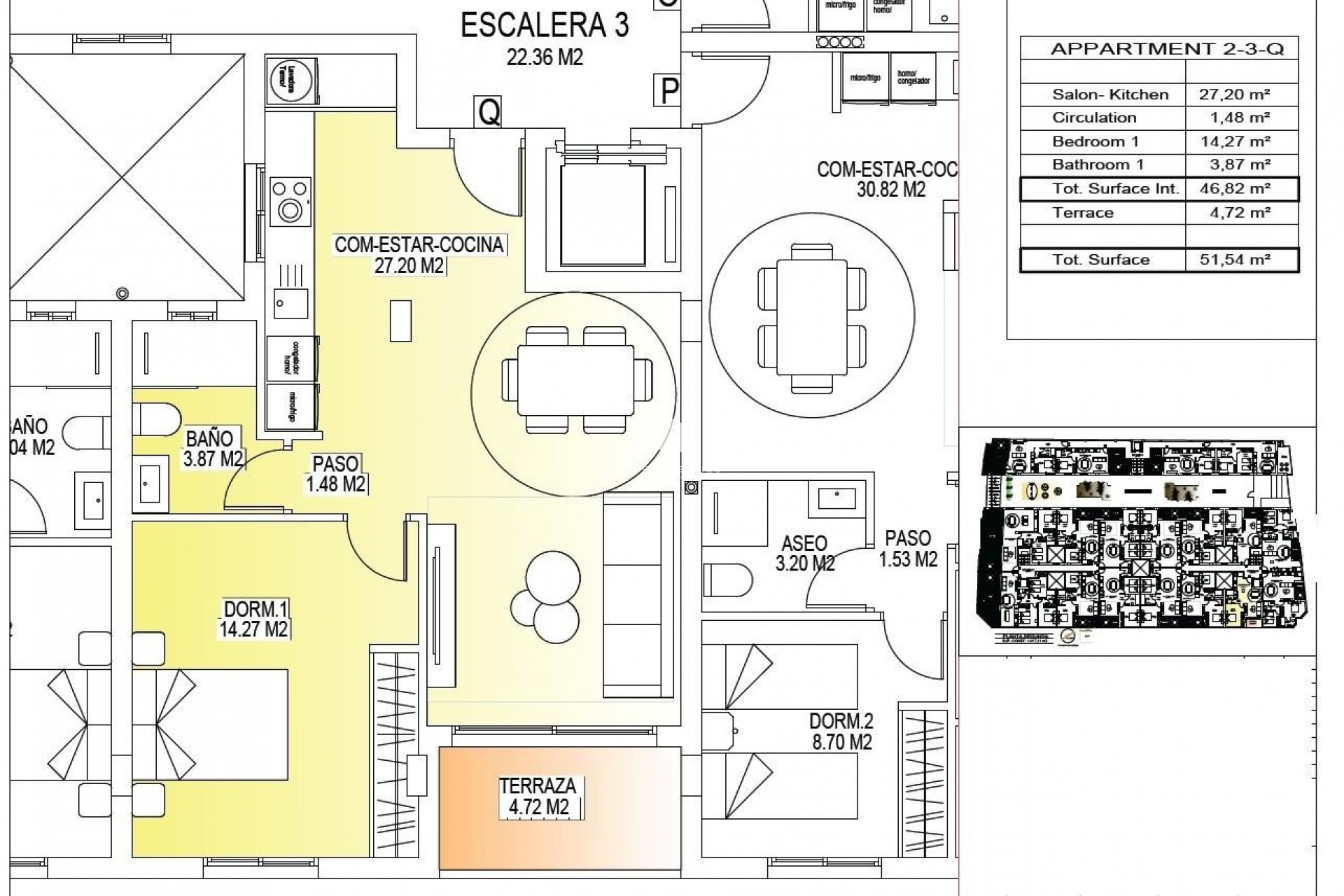 Neue Gebäude - Penthouse -
San Miguel de Salinas - Pueblo