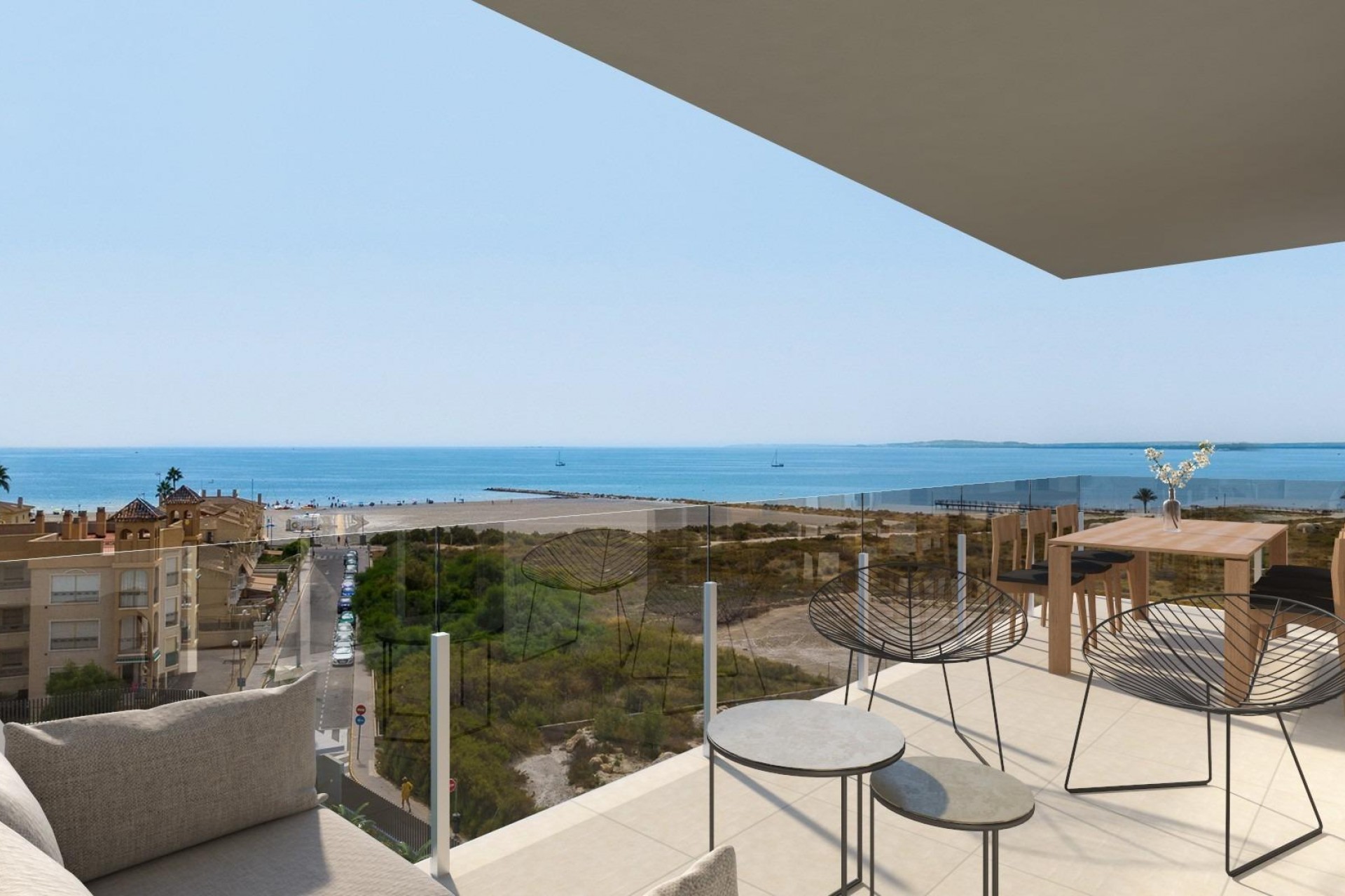 Neue Gebäude - Penthouse -
Santa Pola - Tamarit