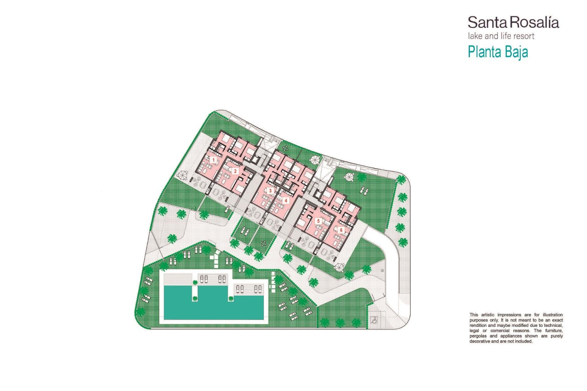 Neue Gebäude - Penthouse -
Torre Pacheco - Santa Rosalia Lake And Life Resort