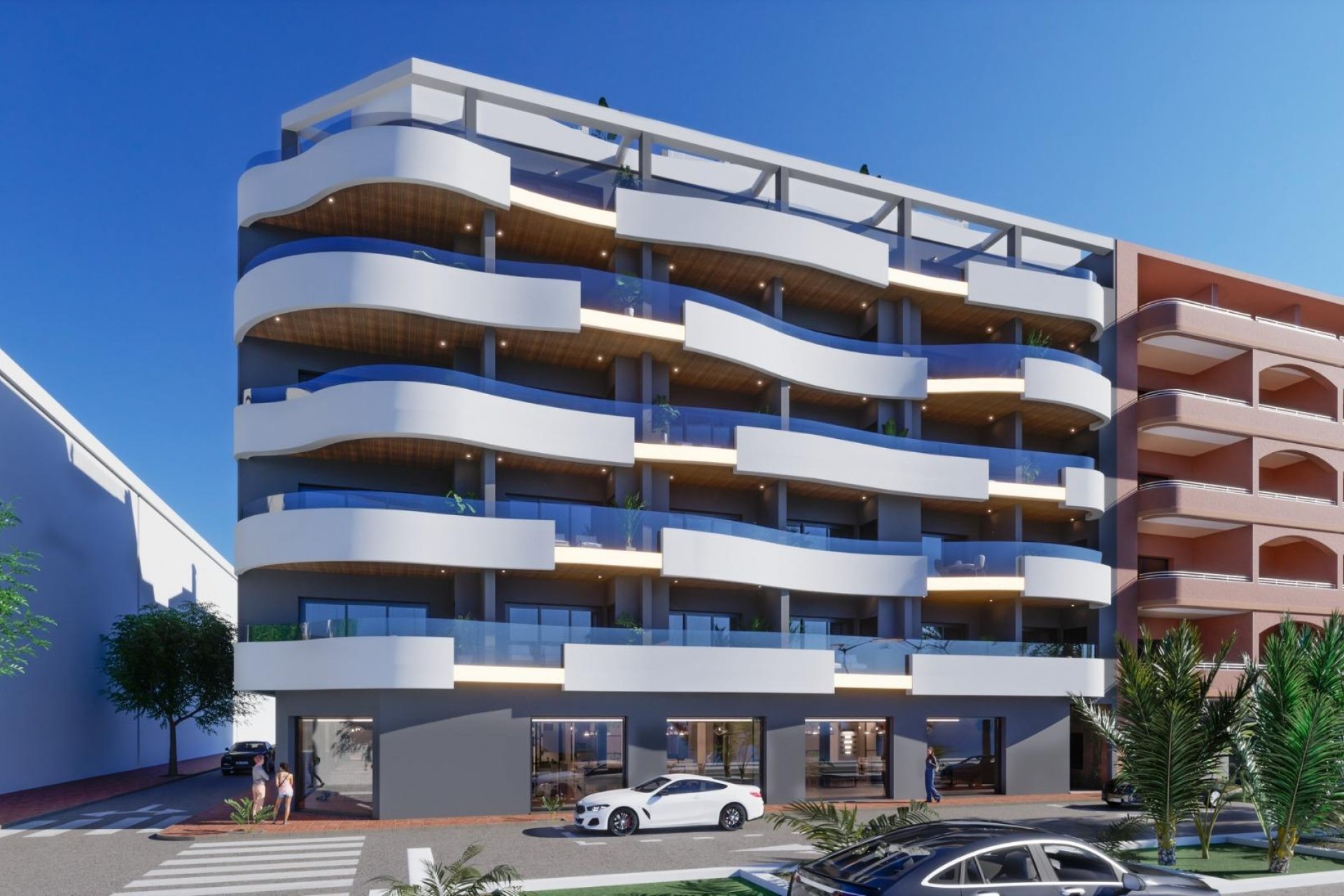 Neue Gebäude - Penthouse -
Torrevieja - Habaneras