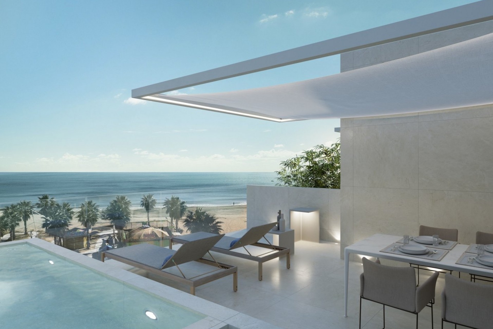 Neue Gebäude - Penthouse -
Torrevieja - La Mata