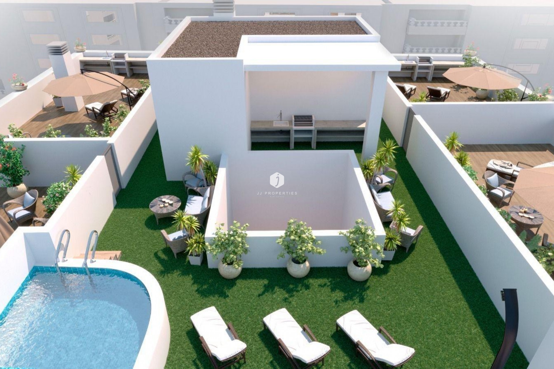 Neue Gebäude - Penthouse -
Torrevieja - PARQUE DE LAS NACIONES