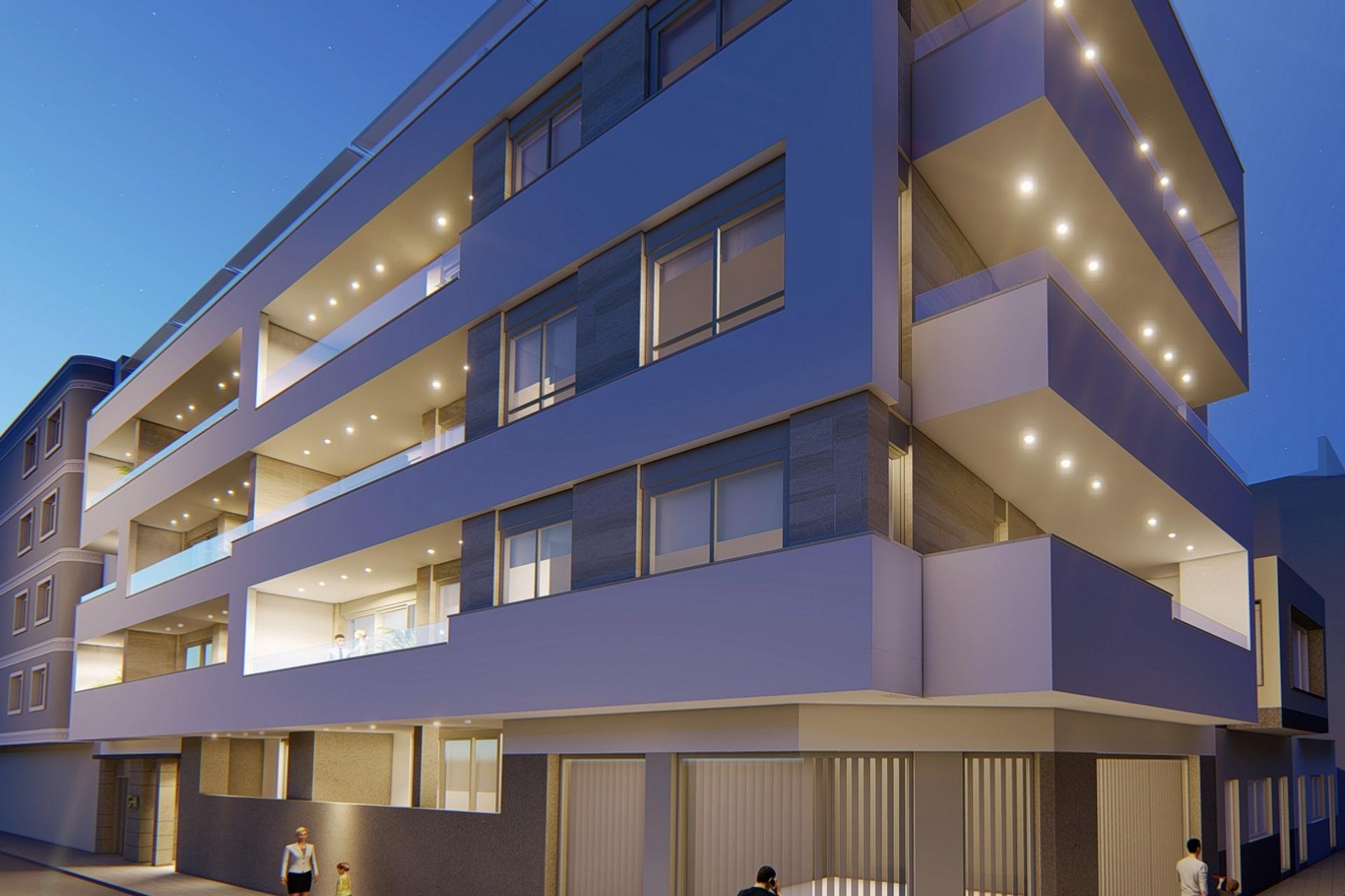 Neue Gebäude - Penthouse -
Torrevieja - Playa del Cura