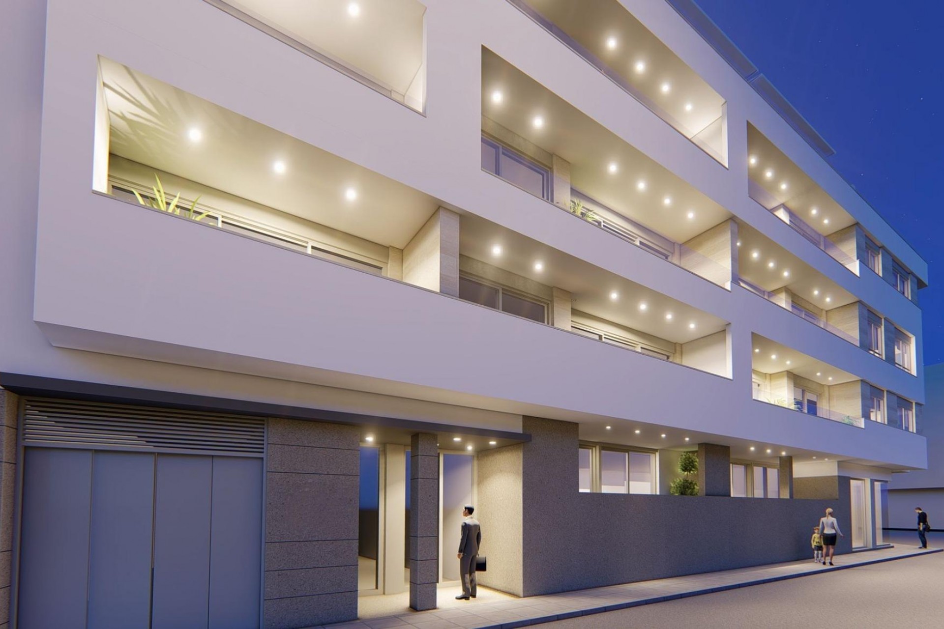 Neue Gebäude - Penthouse -
Torrevieja - Playa del Cura