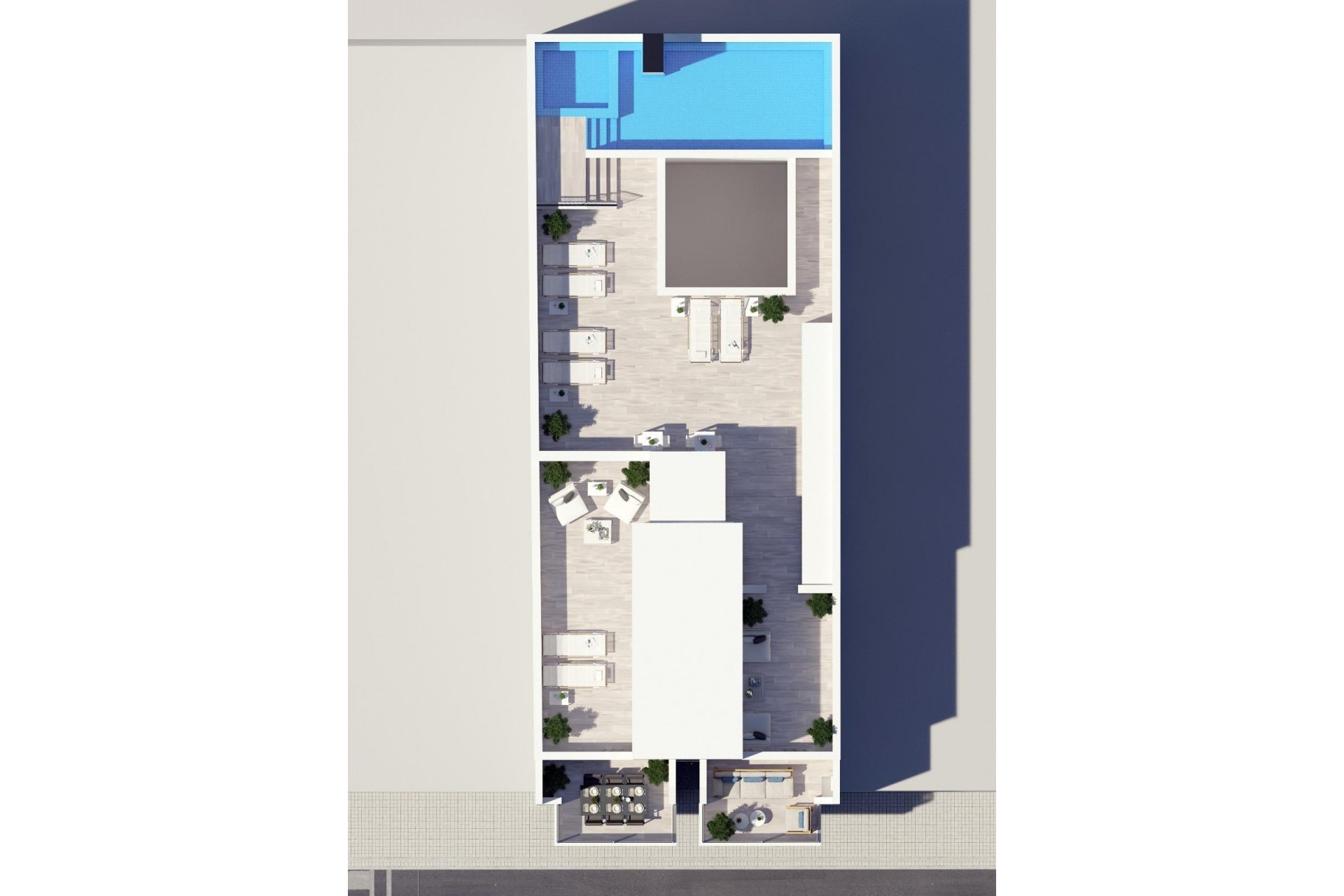 Neue Gebäude - Penthouse -
Torrevieja - Playa del Cura