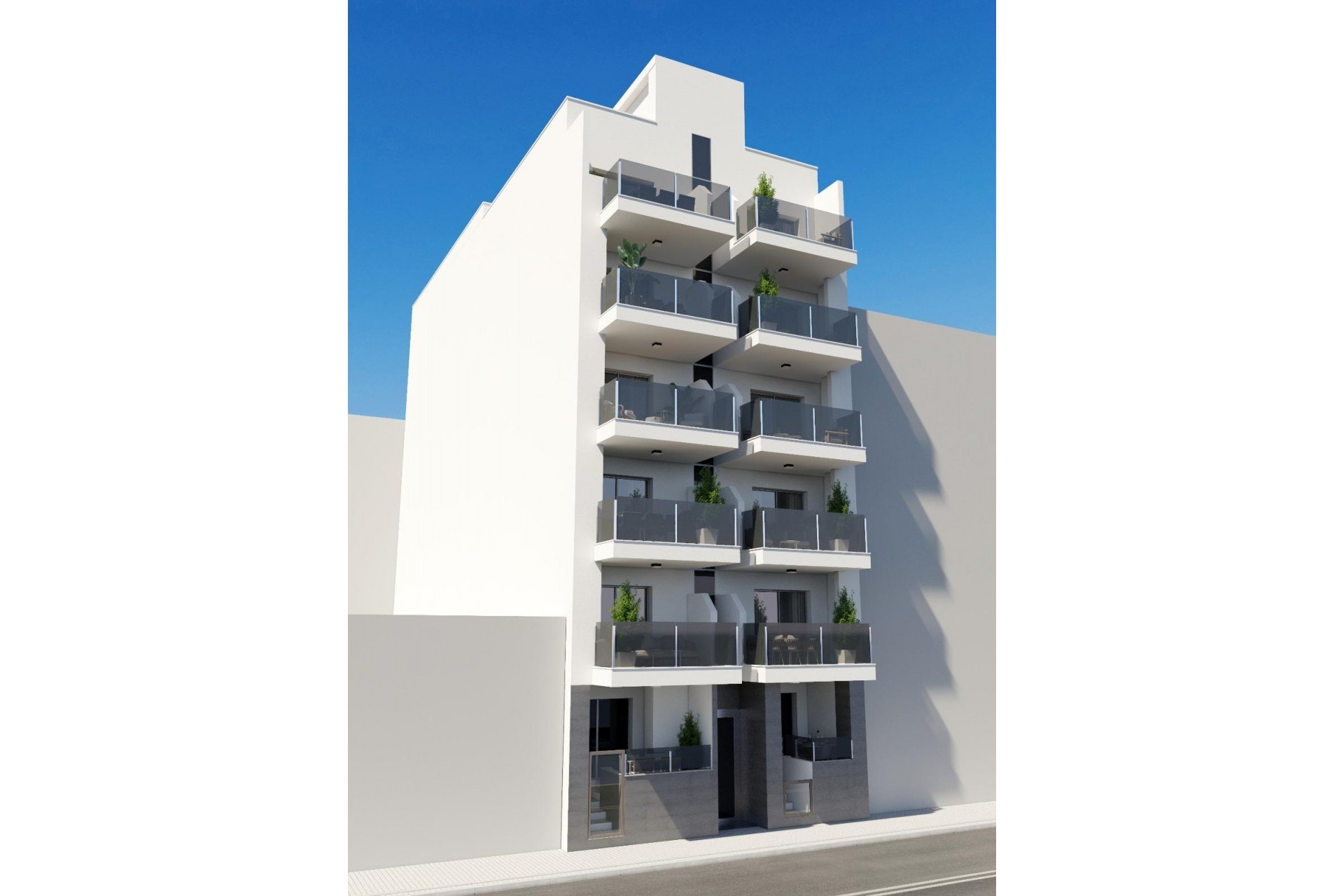 Neue Gebäude - Penthouse -
Torrevieja - Playa del Cura