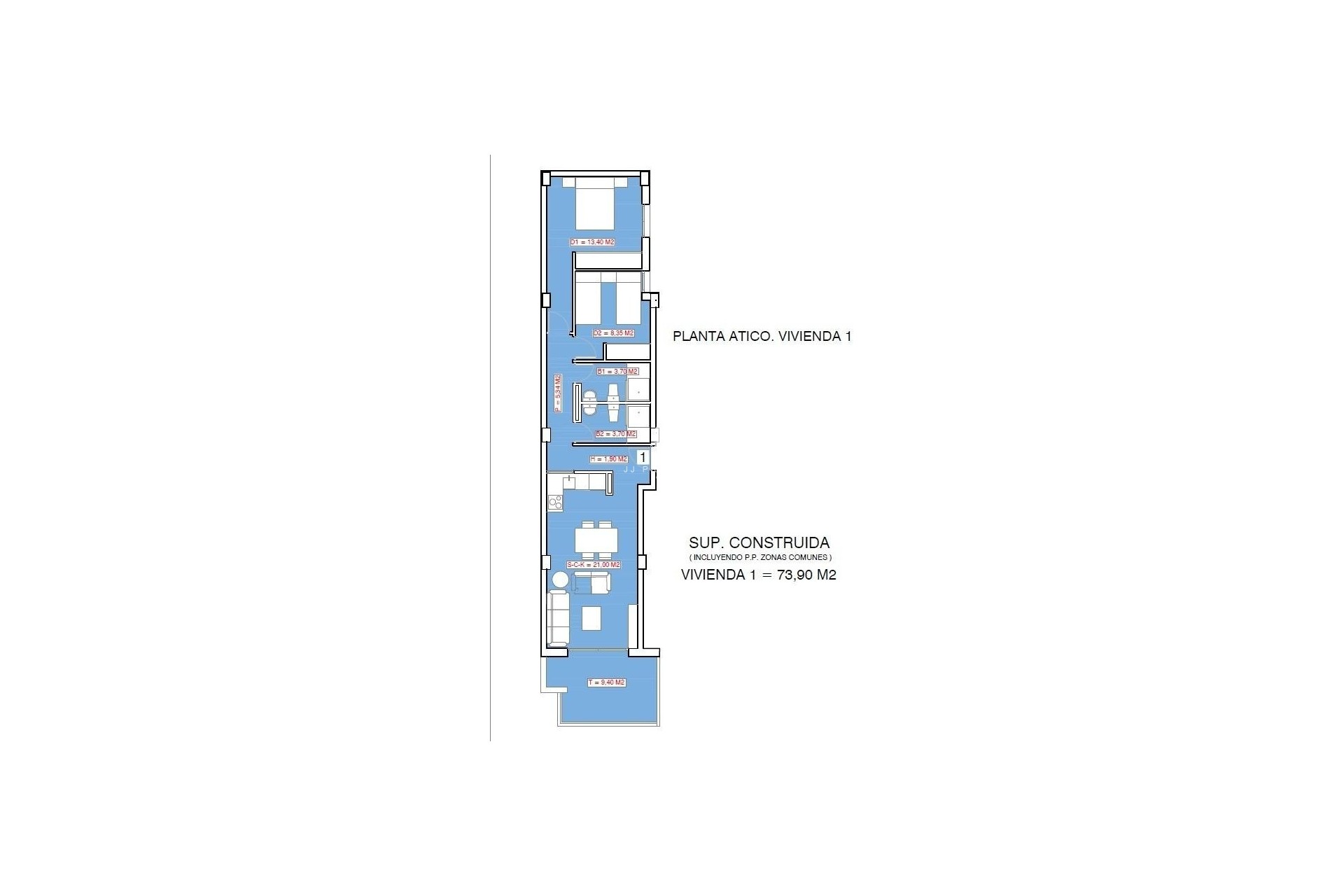Neue Gebäude - Penthouse -
Torrevieja - Playa El Acequión