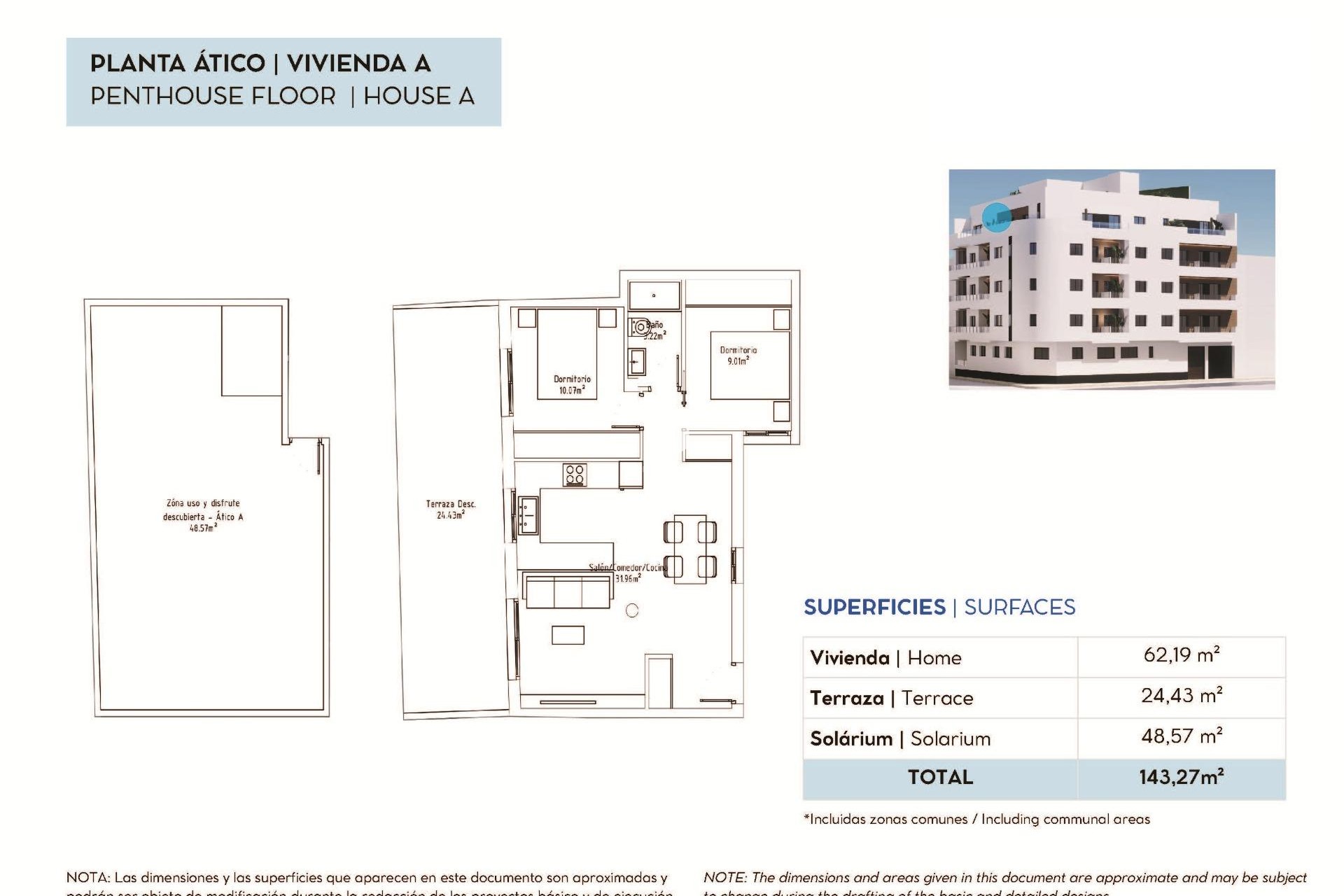 Neue Gebäude - Penthouse -
Torrevieja - pueblo