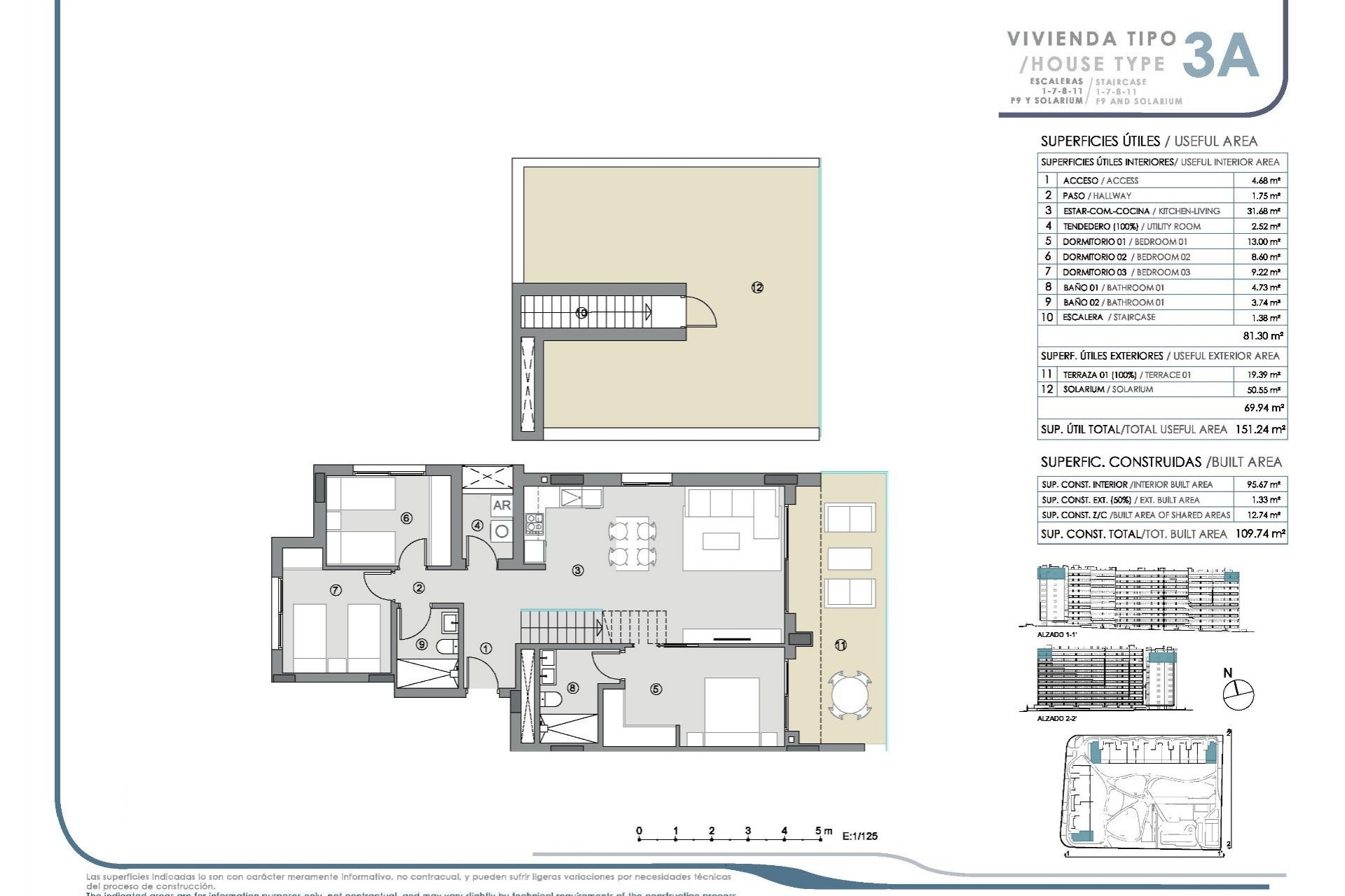 Neue Gebäude - Penthouse -
Torrevieja - Punta prima