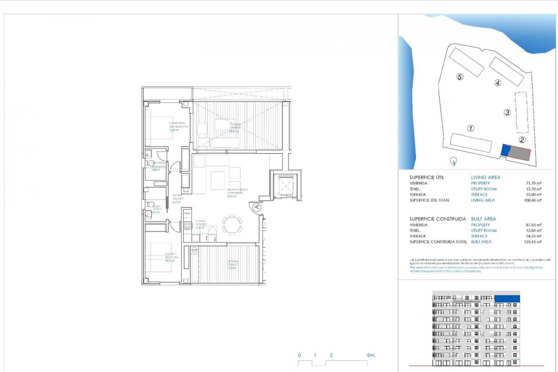 Neue Gebäude - Penthouse -
Torrevieja - Punta prima