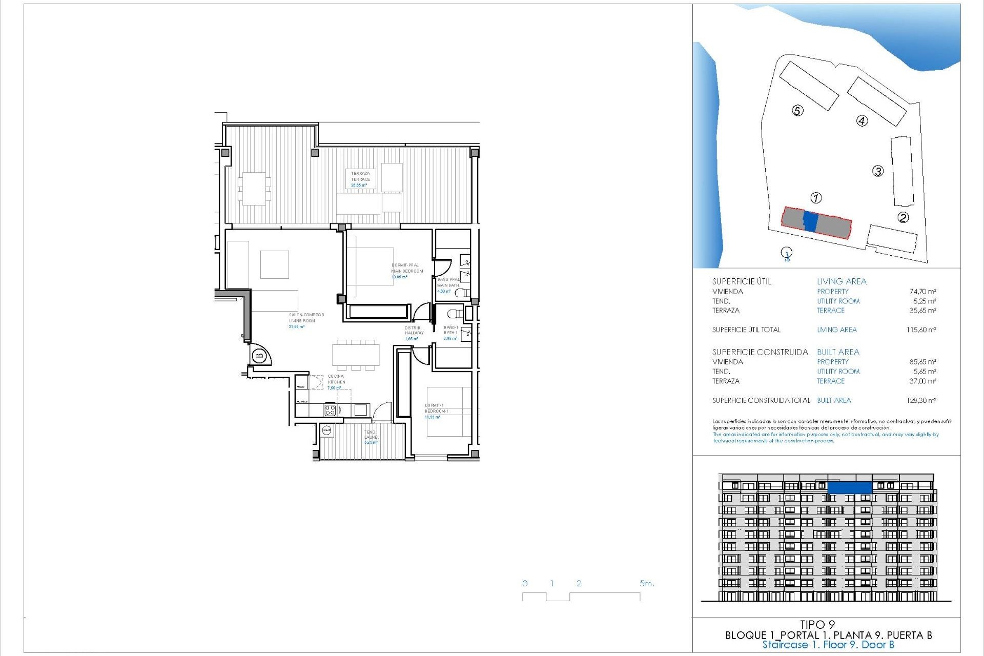 Neue Gebäude - Penthouse -
Torrevieja - Punta prima