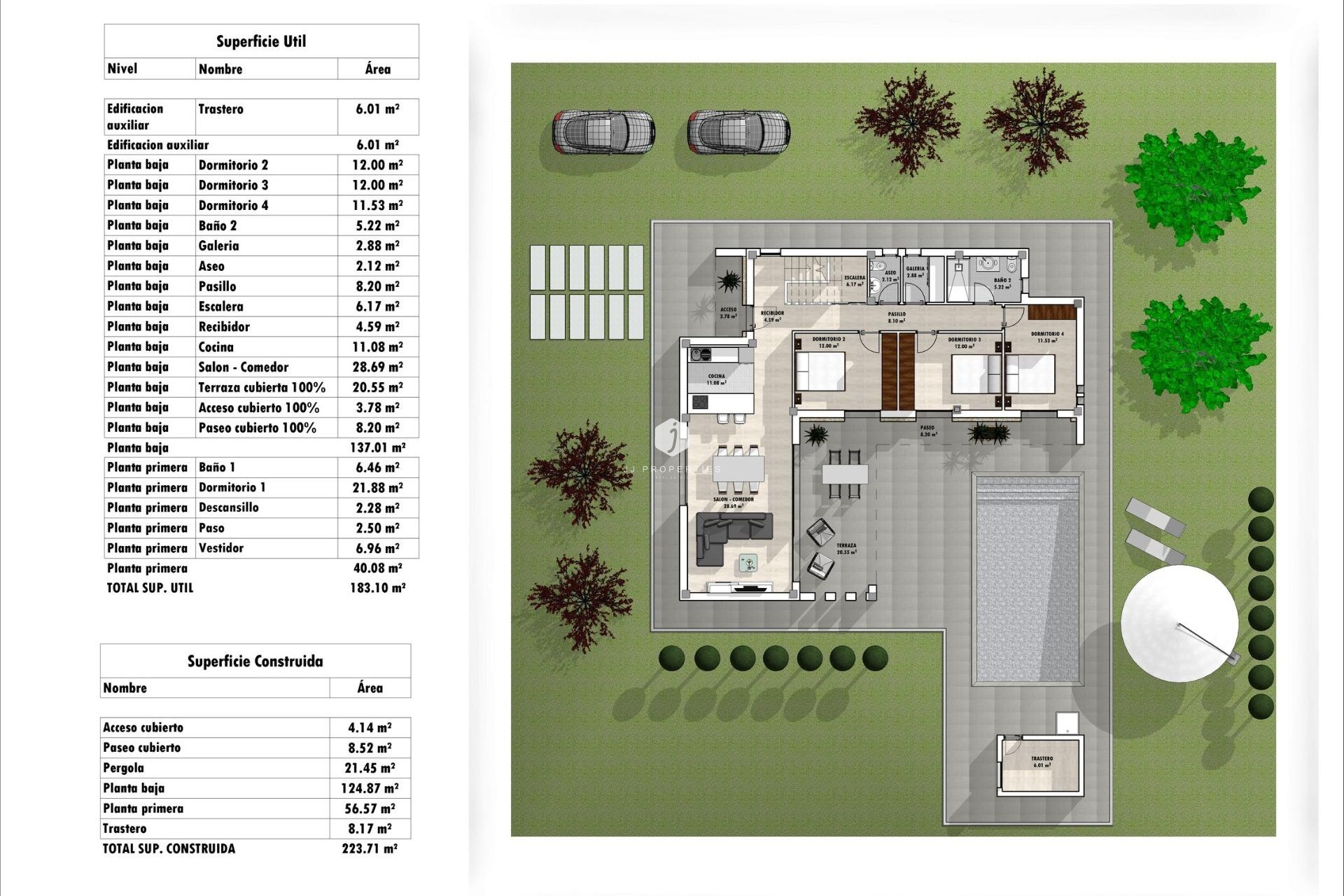 Neue Gebäude - Villa -
Aspe - Poligono 19