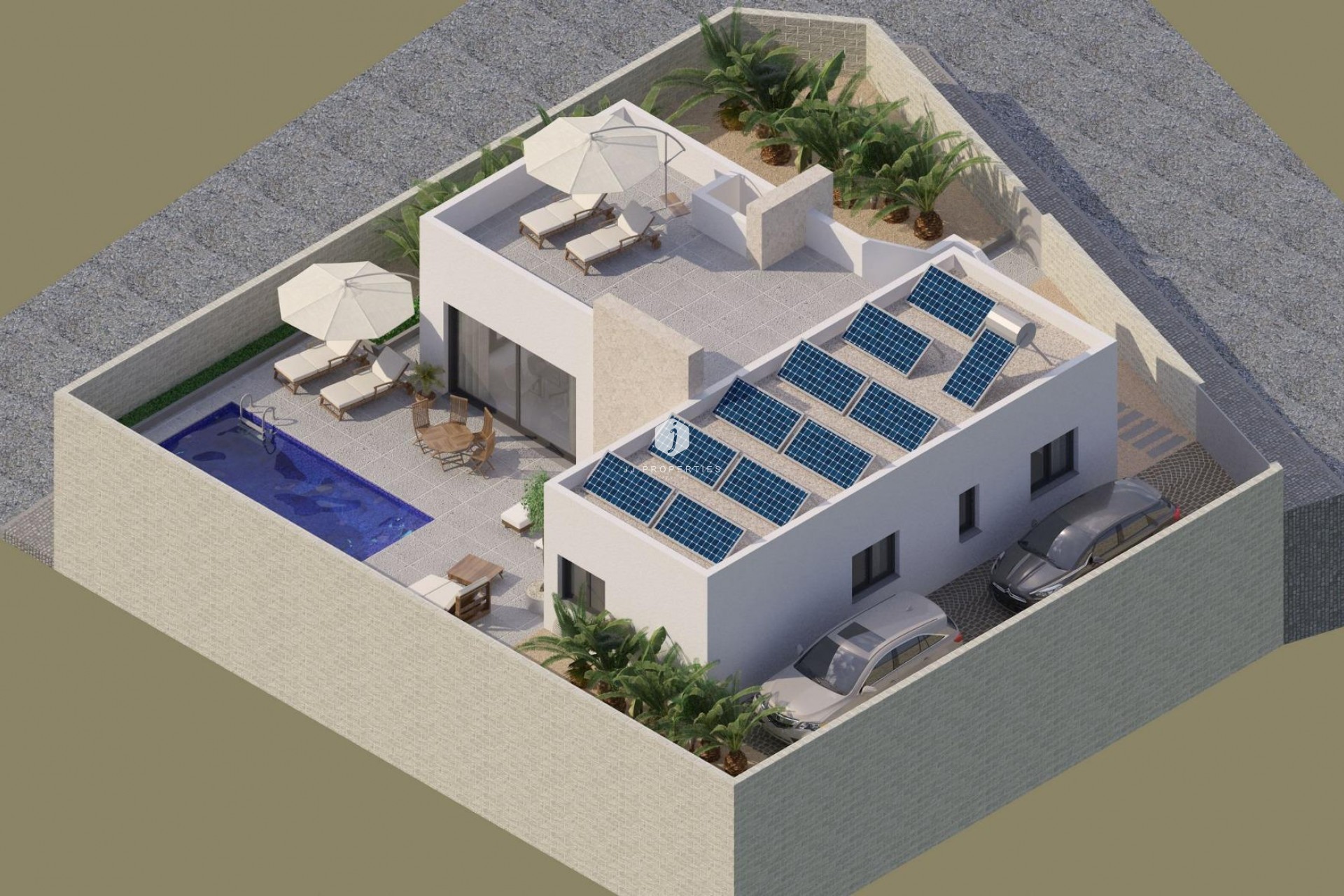 Neue Gebäude - Villa -
Benijofar - Pueblo