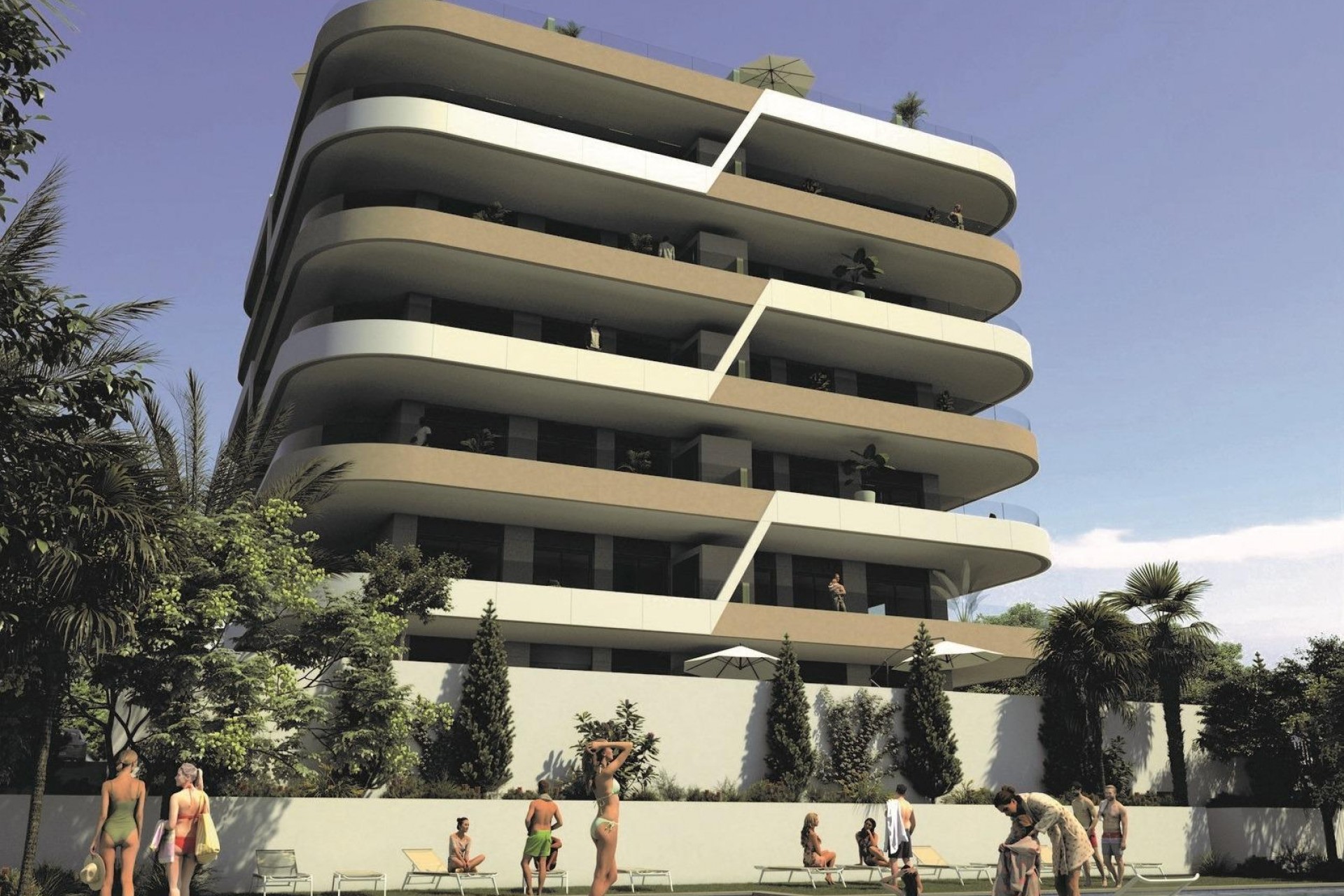 Neue Gebäude - Wohnung -
Arenales del Sol