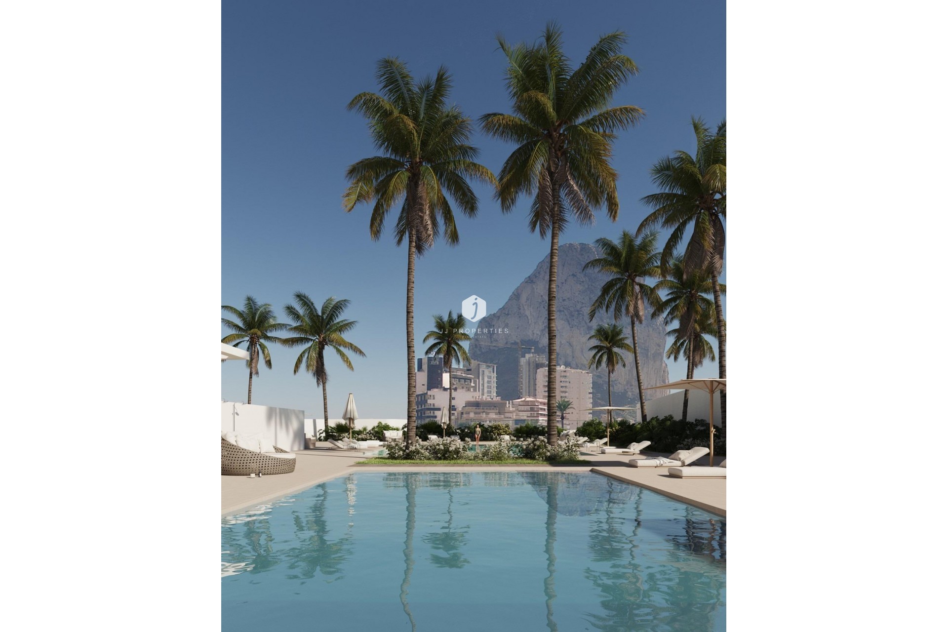 Neue Gebäude - Wohnung -
Calpe - Playa Arenal