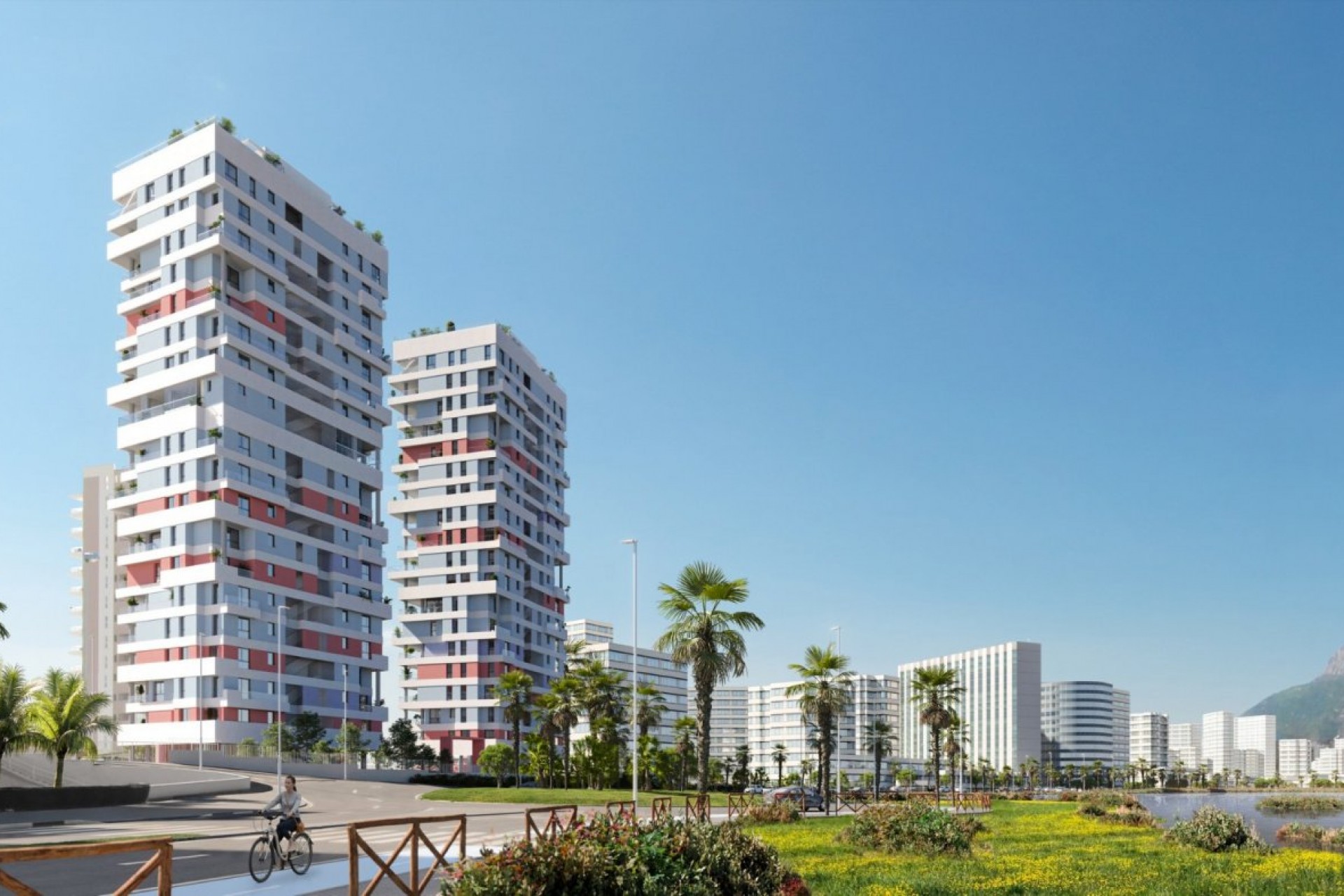 Neue Gebäude - Wohnung -
Calpe - Puerto