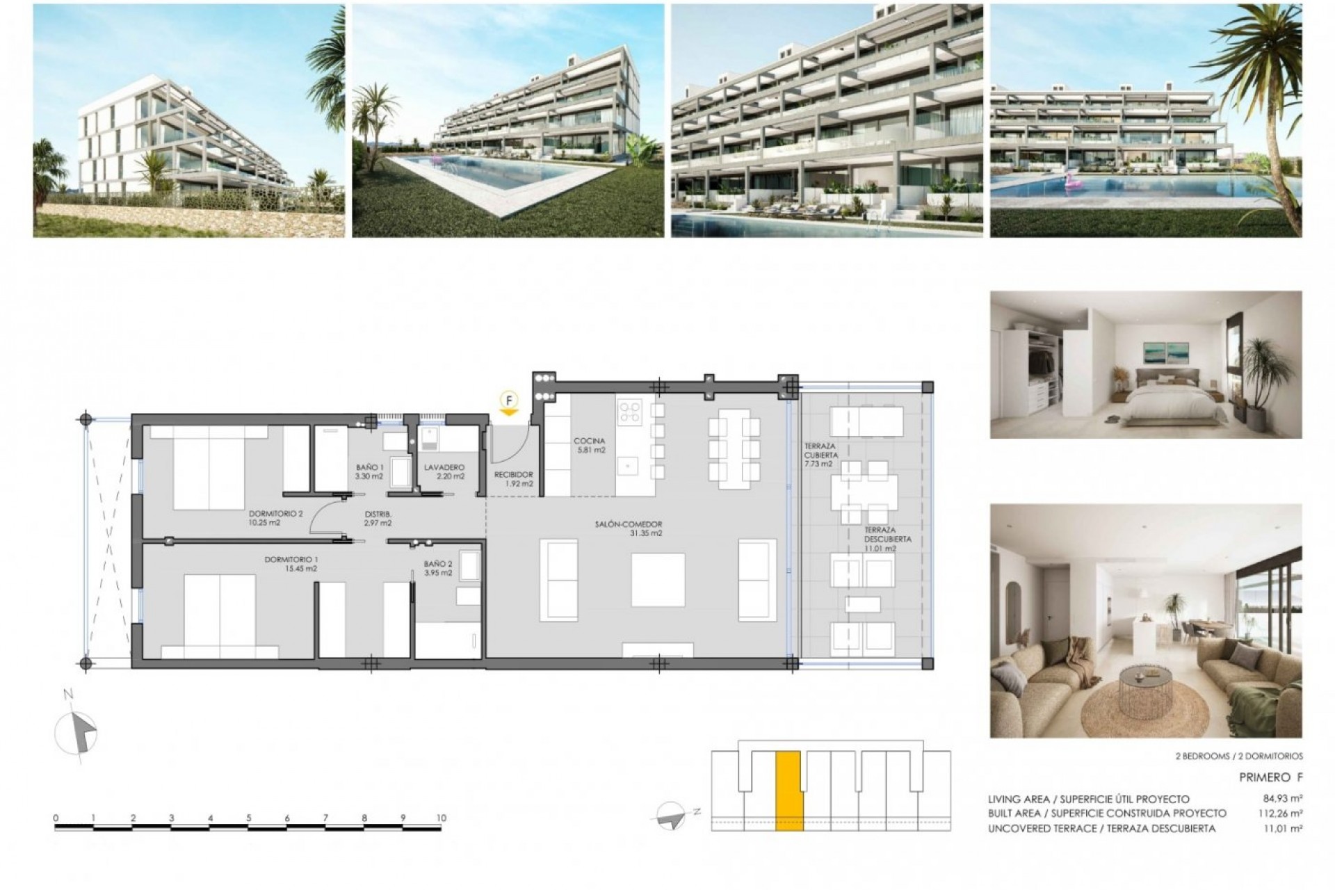 Neue Gebäude - Wohnung -
Cartagena - Mar De Cristal