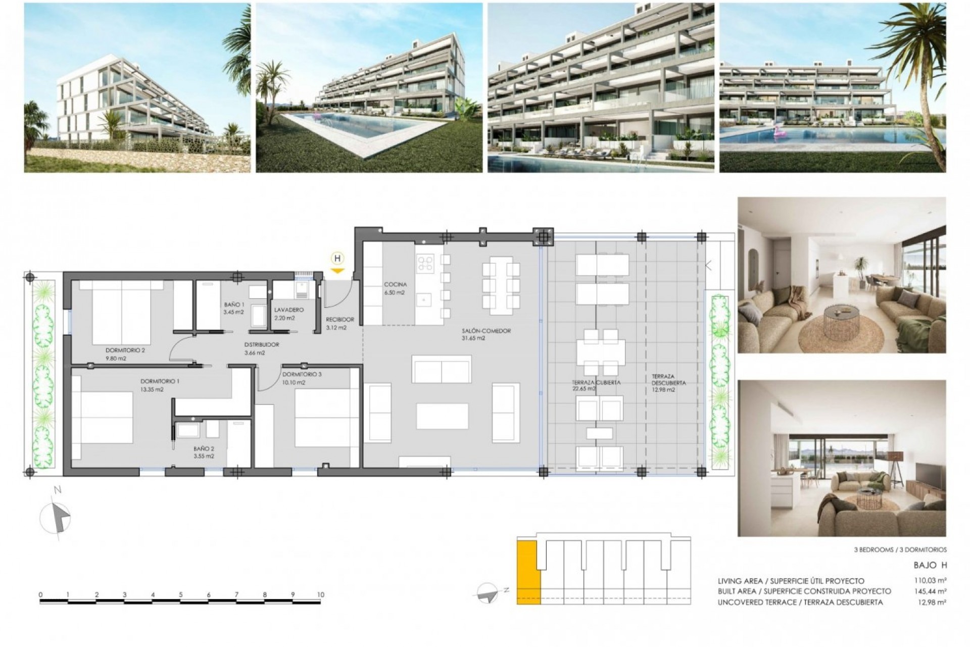 Neue Gebäude - Wohnung -
Cartagena - Mar De Cristal