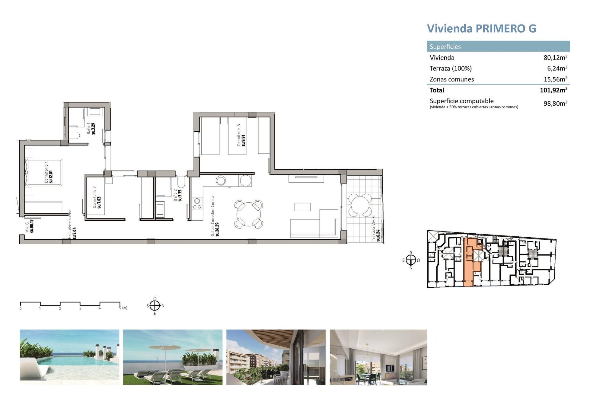 Neue Gebäude - Wohnung -
Guardamar del Segura - Pueblo