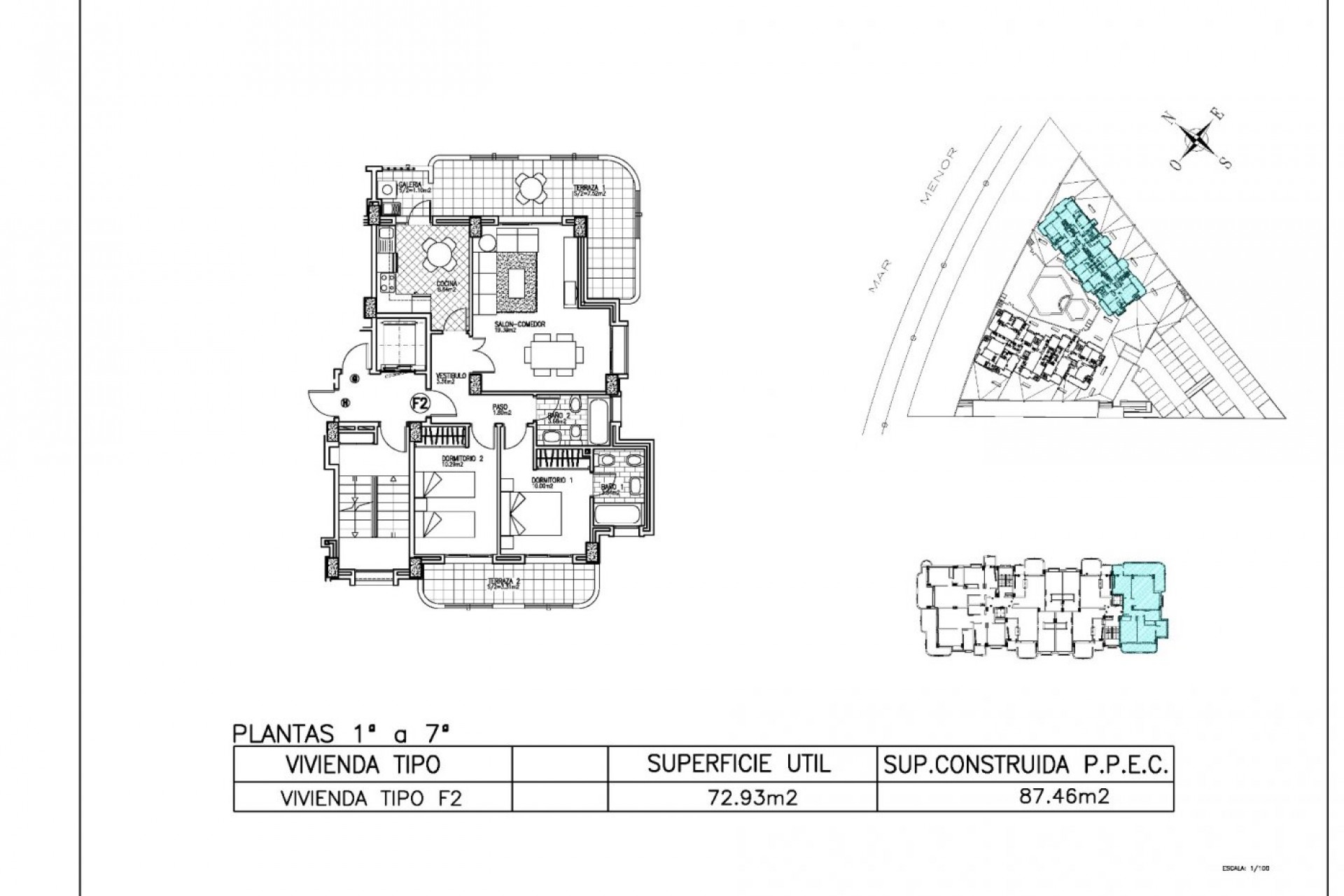 Neue Gebäude - Wohnung -
La Manga del Mar Menor - La Manga