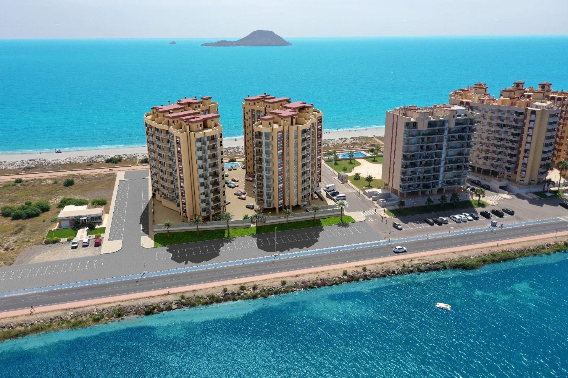 Neue Gebäude - Wohnung -
La Manga del Mar Menor - La Manga