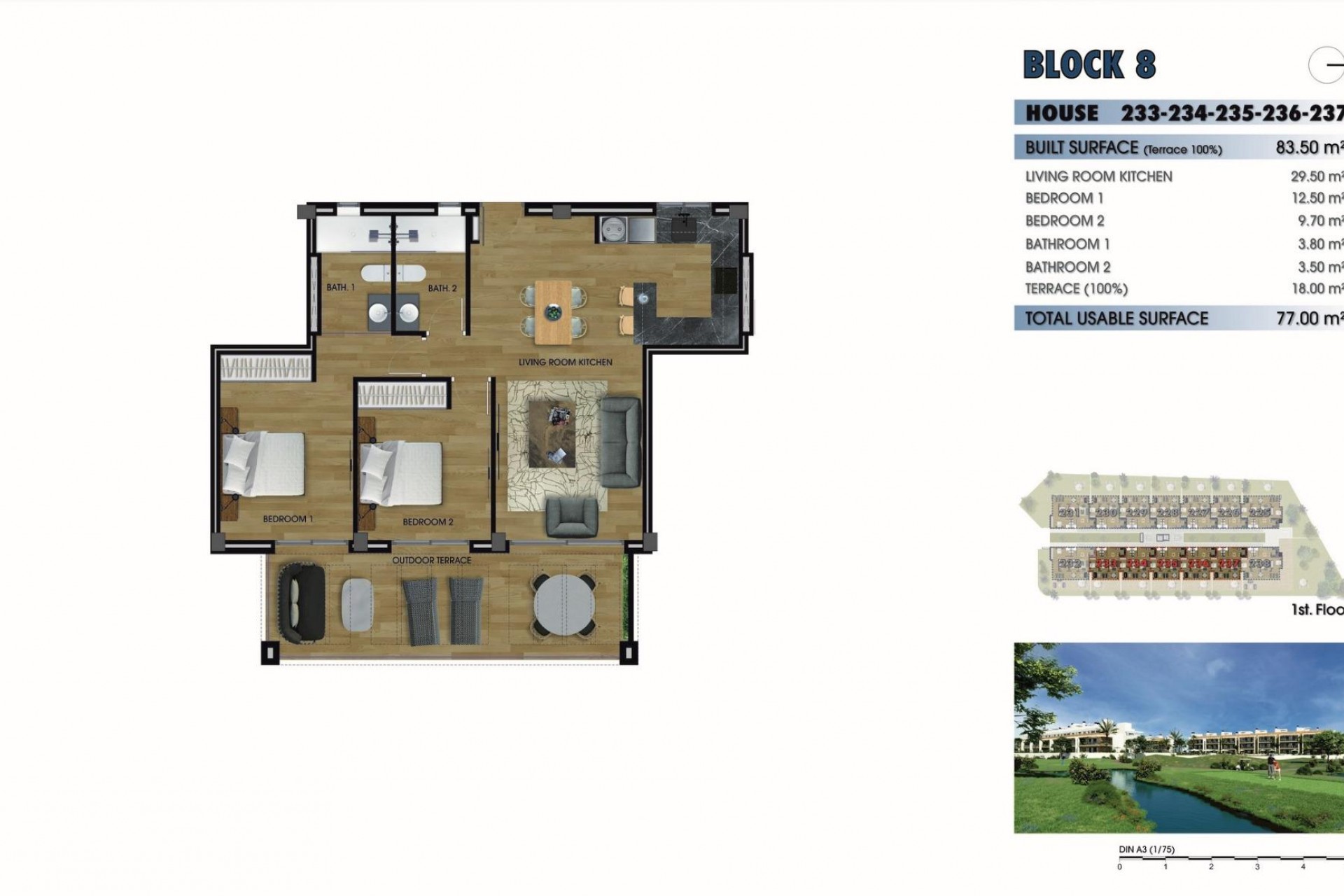 Neue Gebäude - Wohnung -
Los Alcazares - Serena Golf