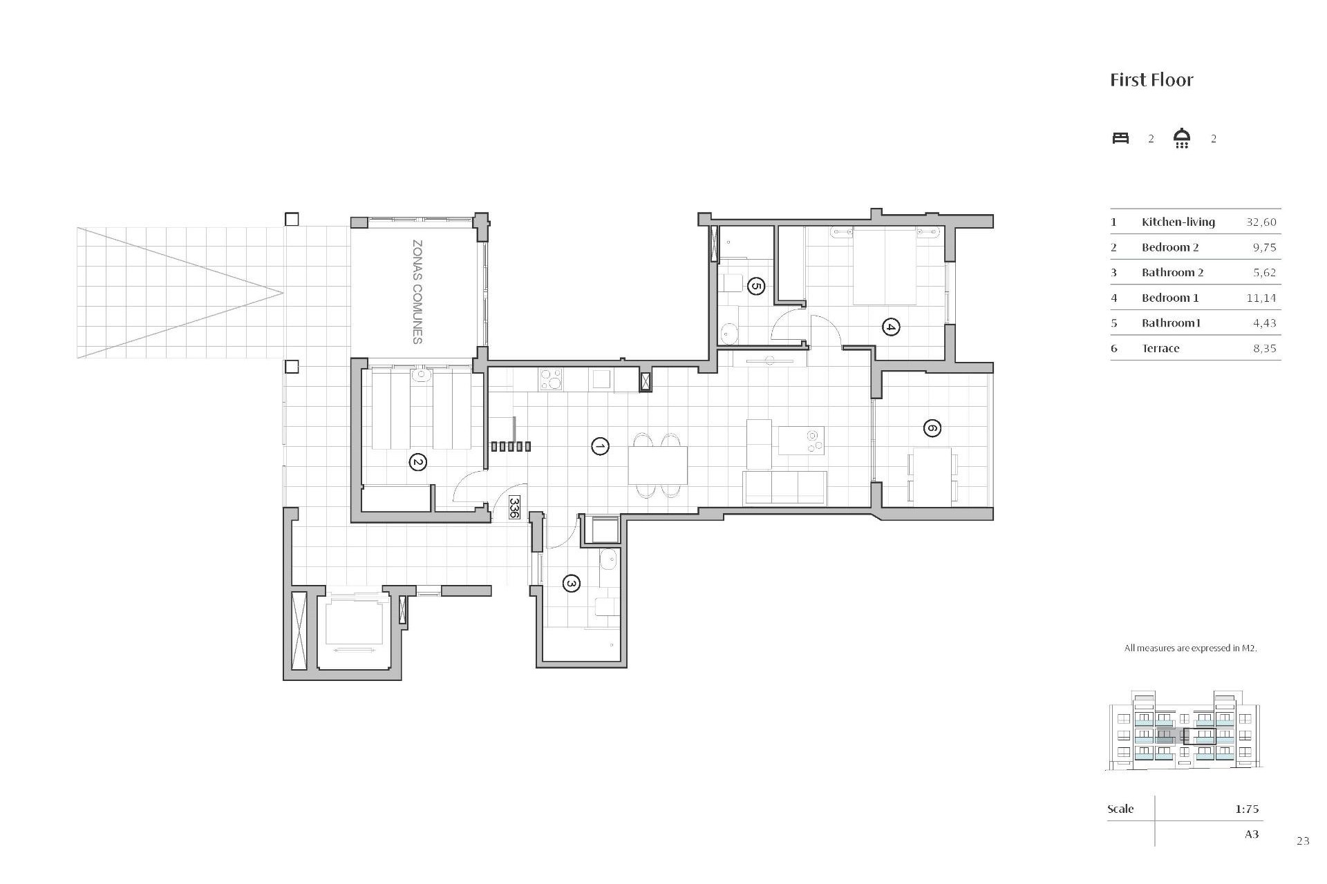 Neue Gebäude - Wohnung -
Orihuela Costa - PAU 8