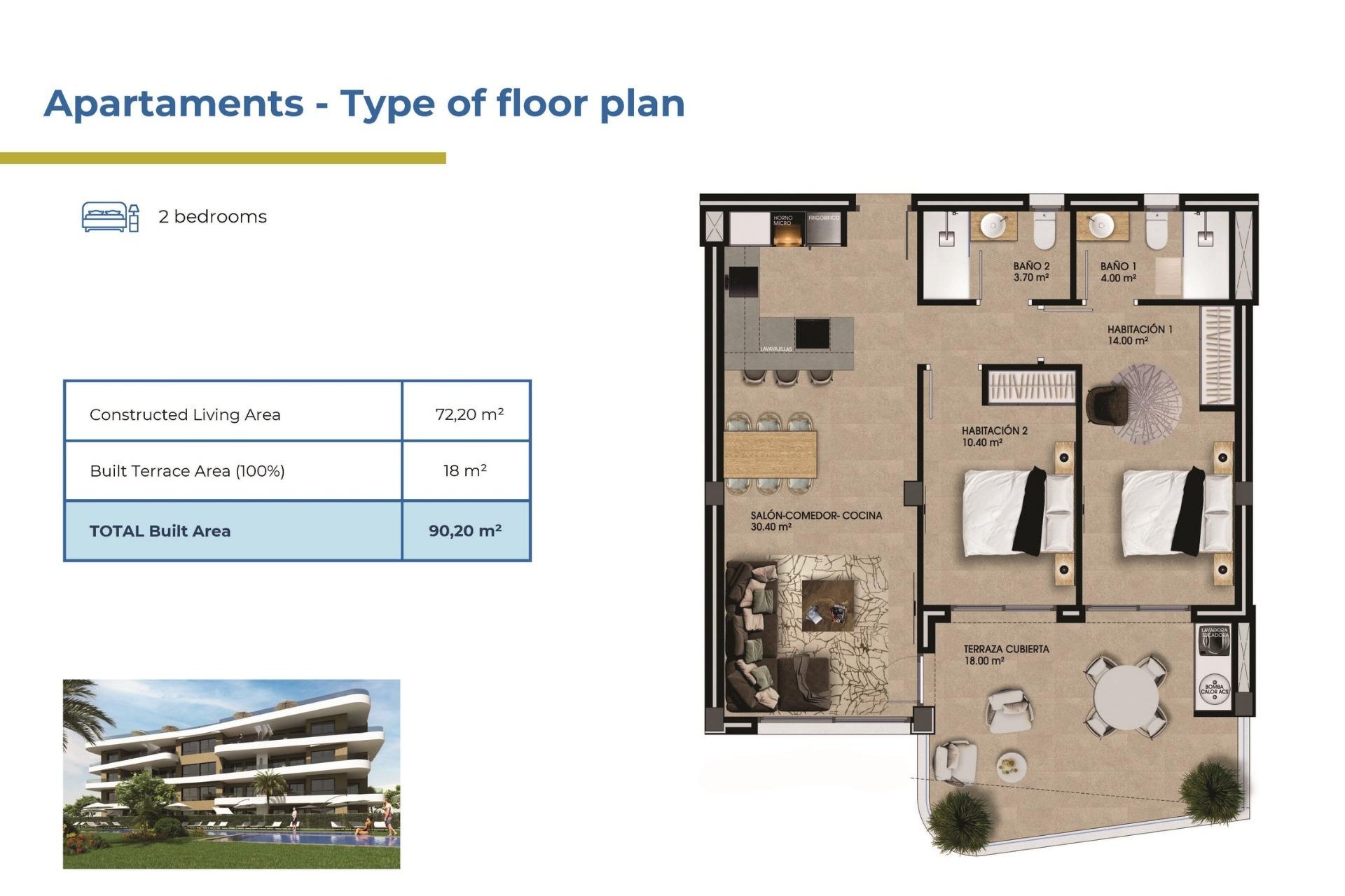 Neue Gebäude - Wohnung -
Orihuela Costa - Punta Prima